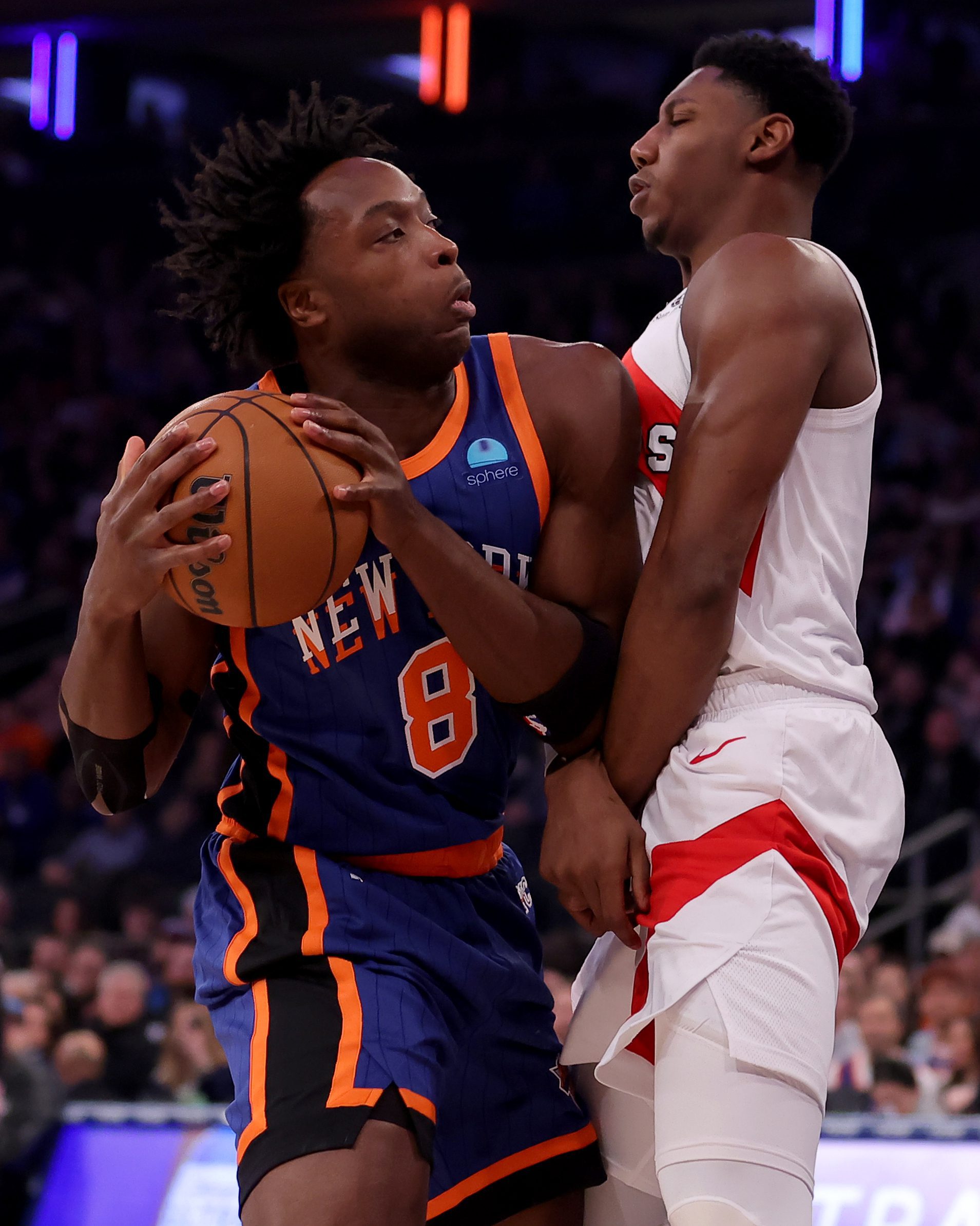 New York Knicks: RJ Barrett Shares Honest Confession on His 4-Year Stint in the Big Apple 2 RJ Barrett, New York Knicks, OG Anunoby, Toronto Raptors