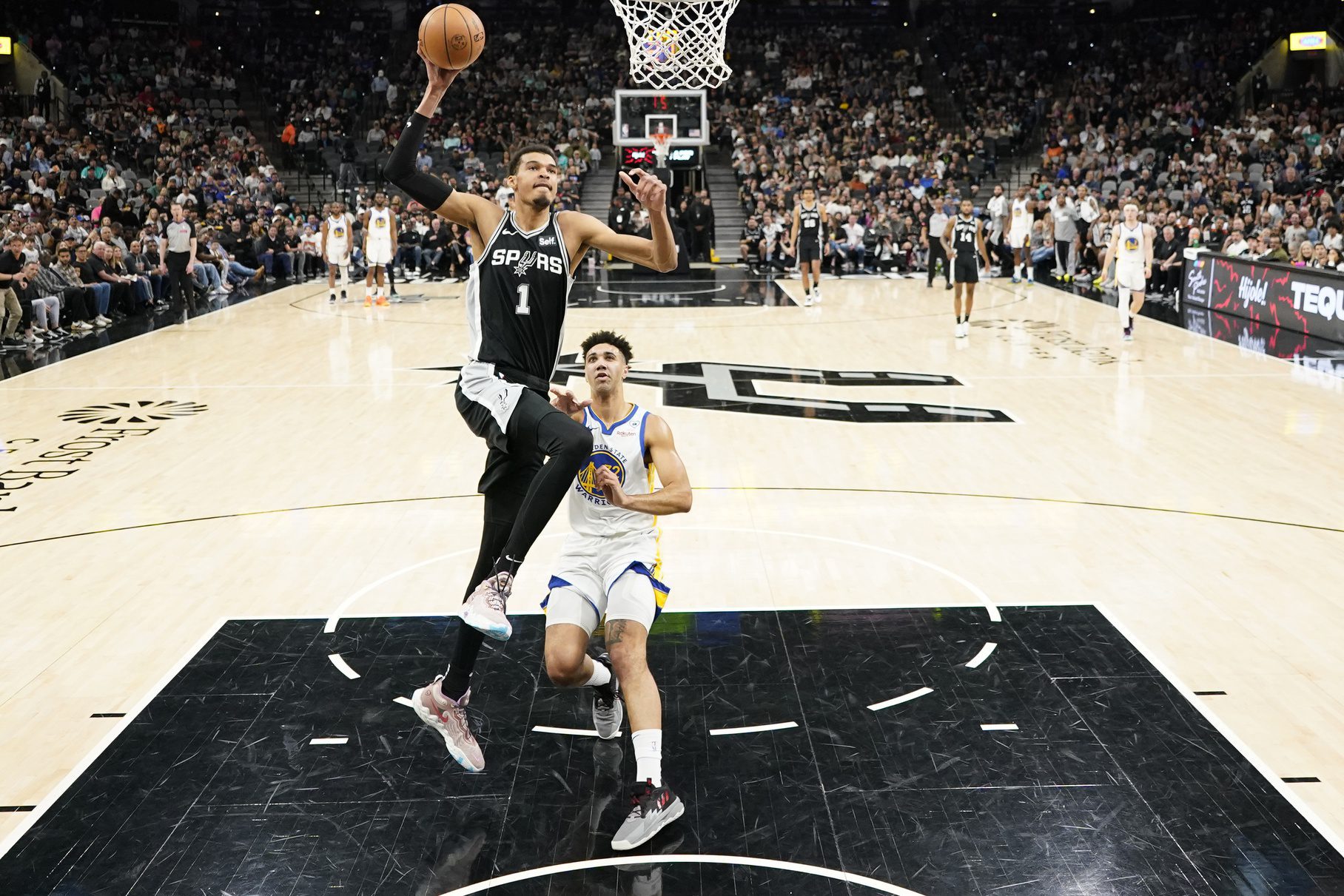 San Antonio Spurs: Victor Wembanyama's Wonderful Take On Getting Posterized By Trayce Jackson-Davis Will Earn Him More Fans 2 San Antonio Spurs, Victor Wembanyama
