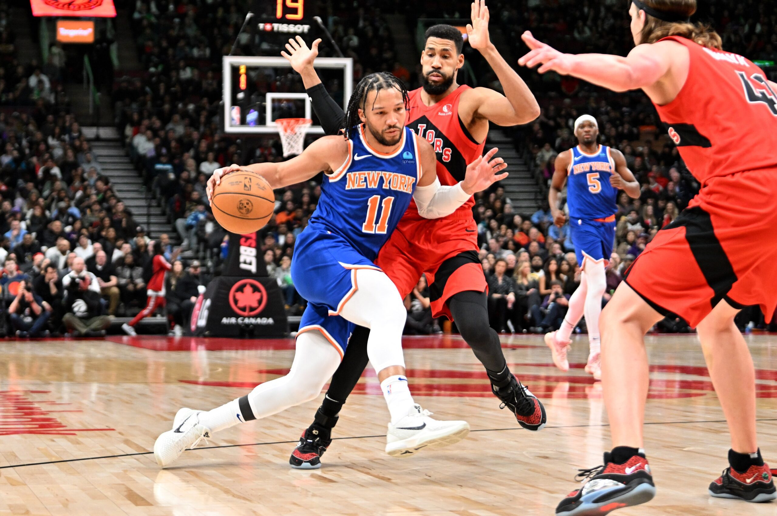 New York Knicks Unreal Outburst Results In All-Time Low For Toronto Raptors 3 New York Knicks, Toronto Raptors