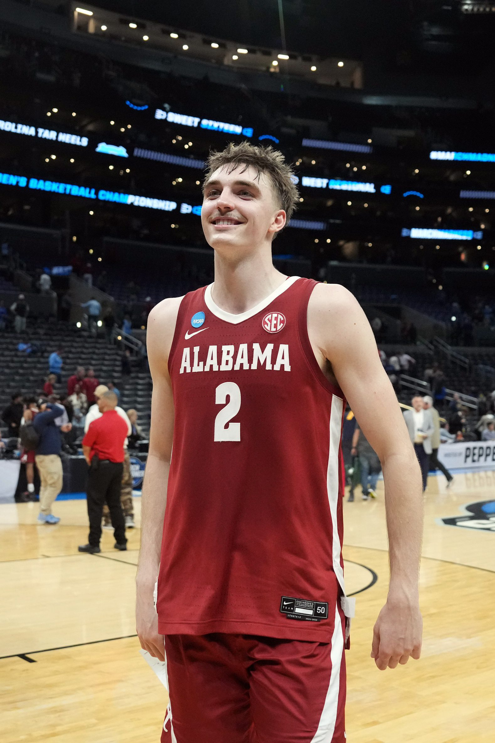 WATCH: Alabama Crimson Tide's Grant Nelson Delivers TWO Game-Sealing Blocks in Massive Upset of North Carolina 1 USATSI 22893732 168400517 lowres