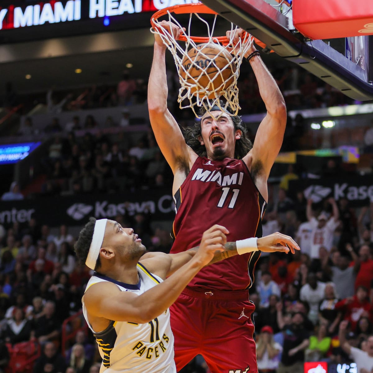 Miami Heat: Jaime Jaquez Jr. Goes Viral for His 'Impulse Decision' to Sport a New Eye-Catching Look in His ECF Game 1 Interview 2 Jaime Jaquez Jr., Miami Heat