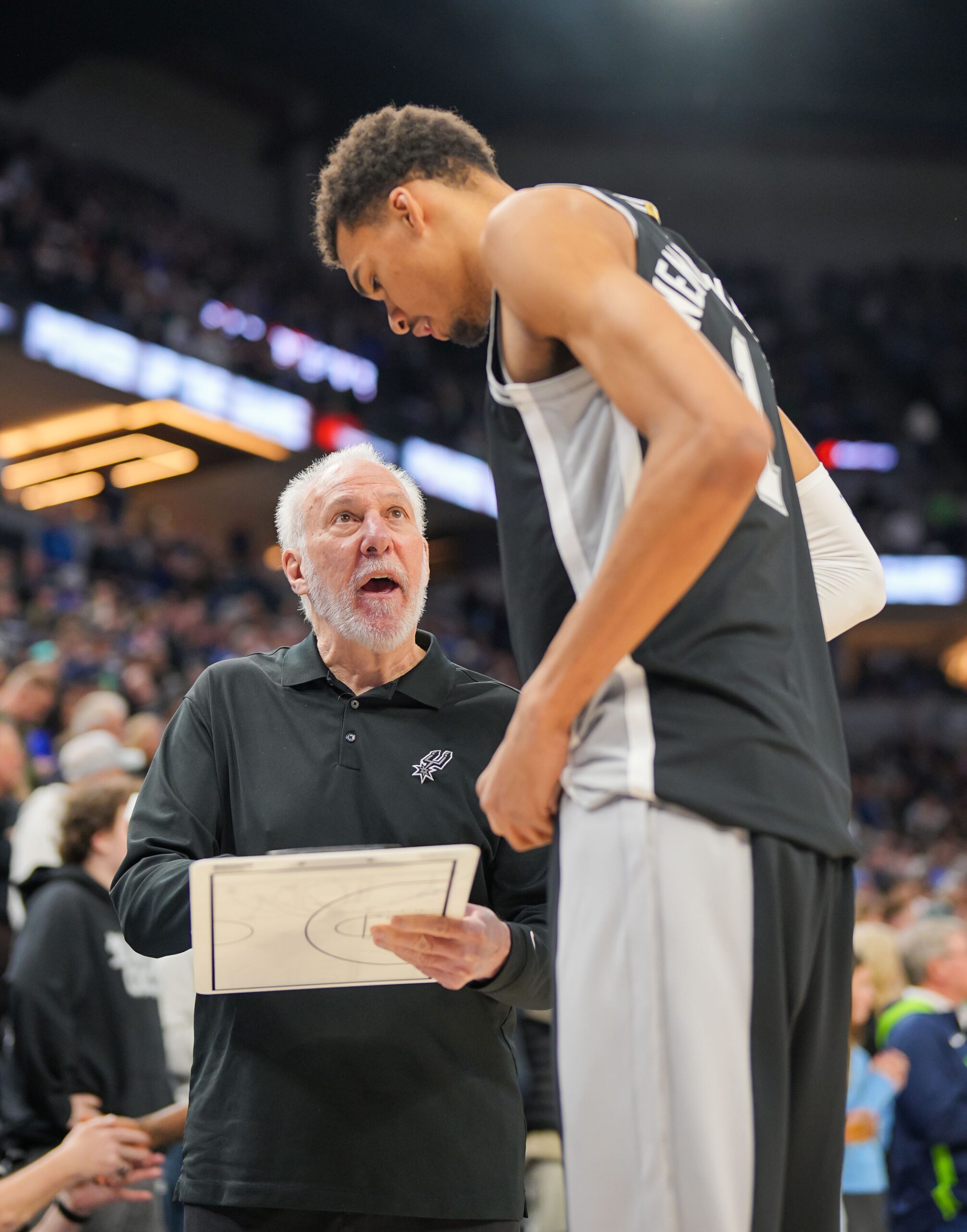 San Antonio Spurs Get Major Positive Update About Gregg Popovich's Health From 1 Insider 2 San Antonio Spurs, Gregg Popovich, Victor Wembanyama