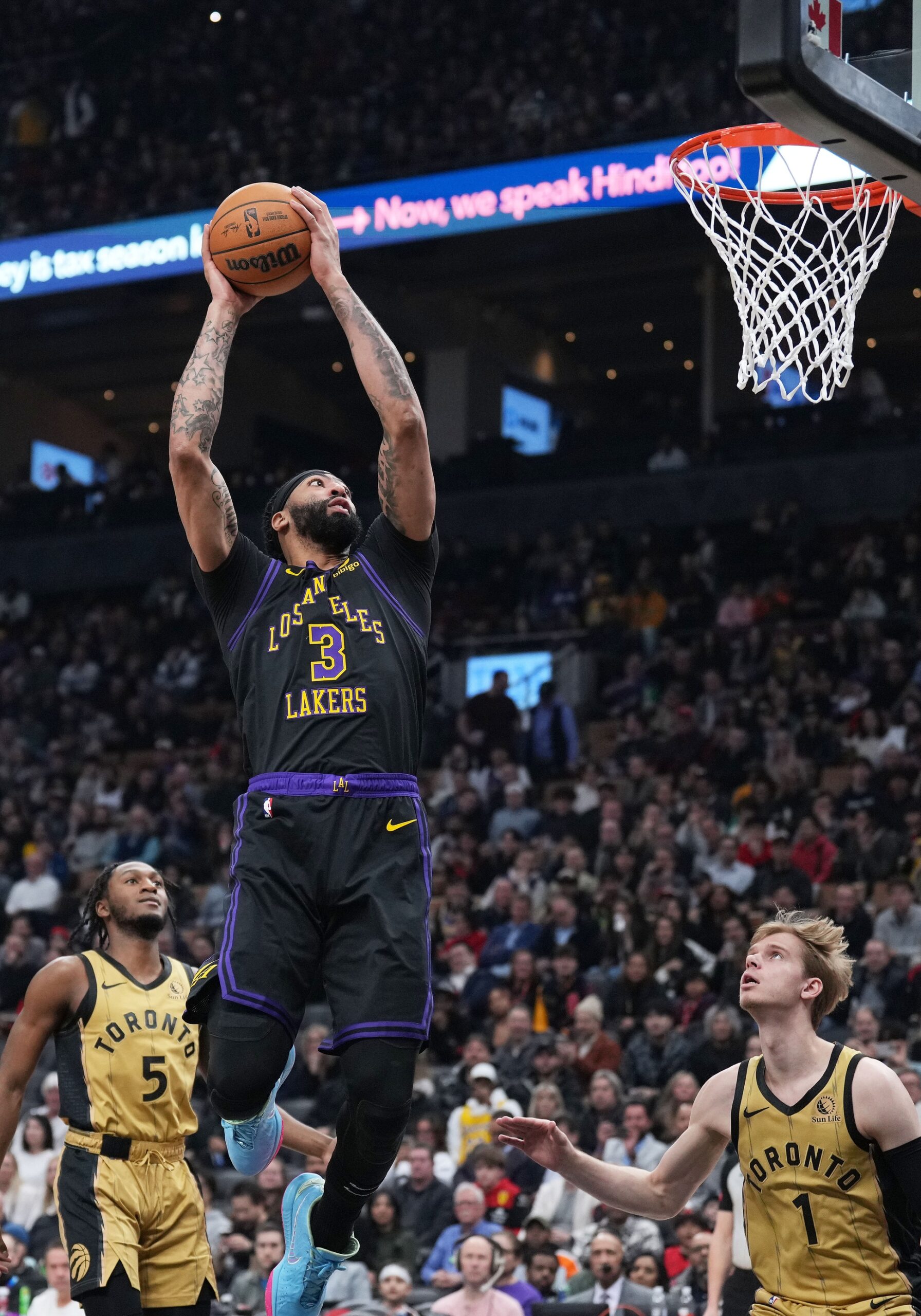 Los Angeles Lakers' Anthony Davis Finally Ends Wild Drought That Lasted 1,968 Days in Win vs. Toronto Raptors 1 Los Angeles Lakers, Anthony Davis