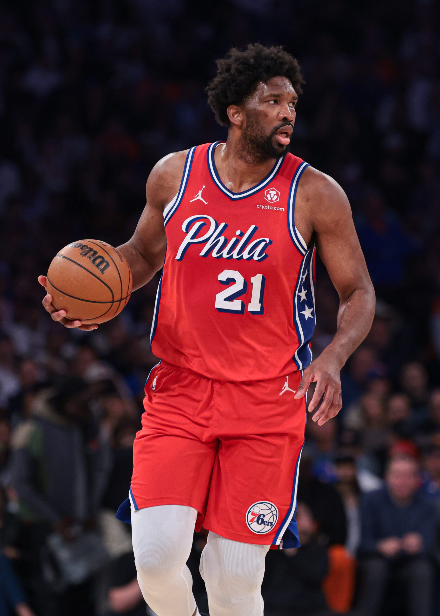 Philadelphia 76ers Star Joel Embiid Reacts to 'F--k Embiid' Chants From New York Knicks Fans: 'I Love It' 2 Philadelphia 76ers, Joel Embiid