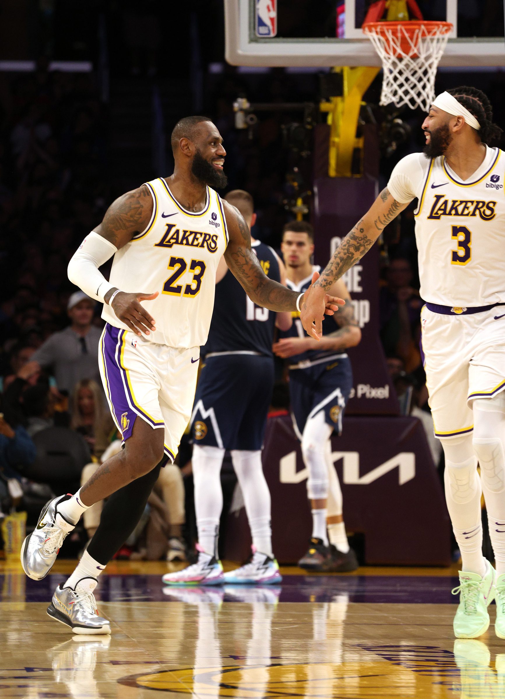 Los Angeles Lakers: Anthony Davis Sounds Off on LeBron James' Heroics vs. Germany 3 LeBron James, Anthony Davis, Los Angeles Lakers
