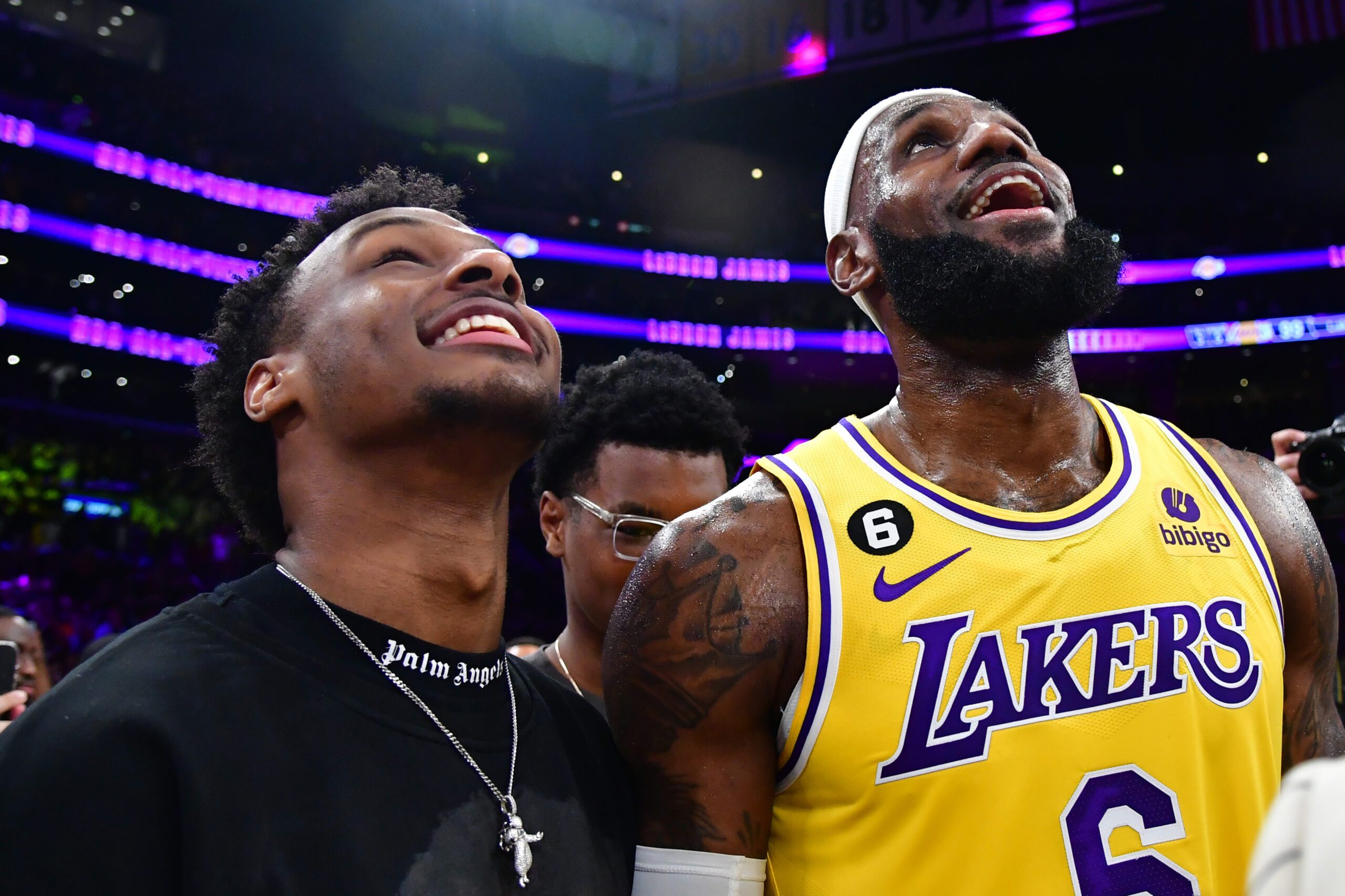 Los Angeles Lakers' Bronny James Receives 1 Bold Guarantee From Zach Lowe Ahead of the 2024-25 Season 1 Los Angeles Lakers, LeBron James, Bronny James
