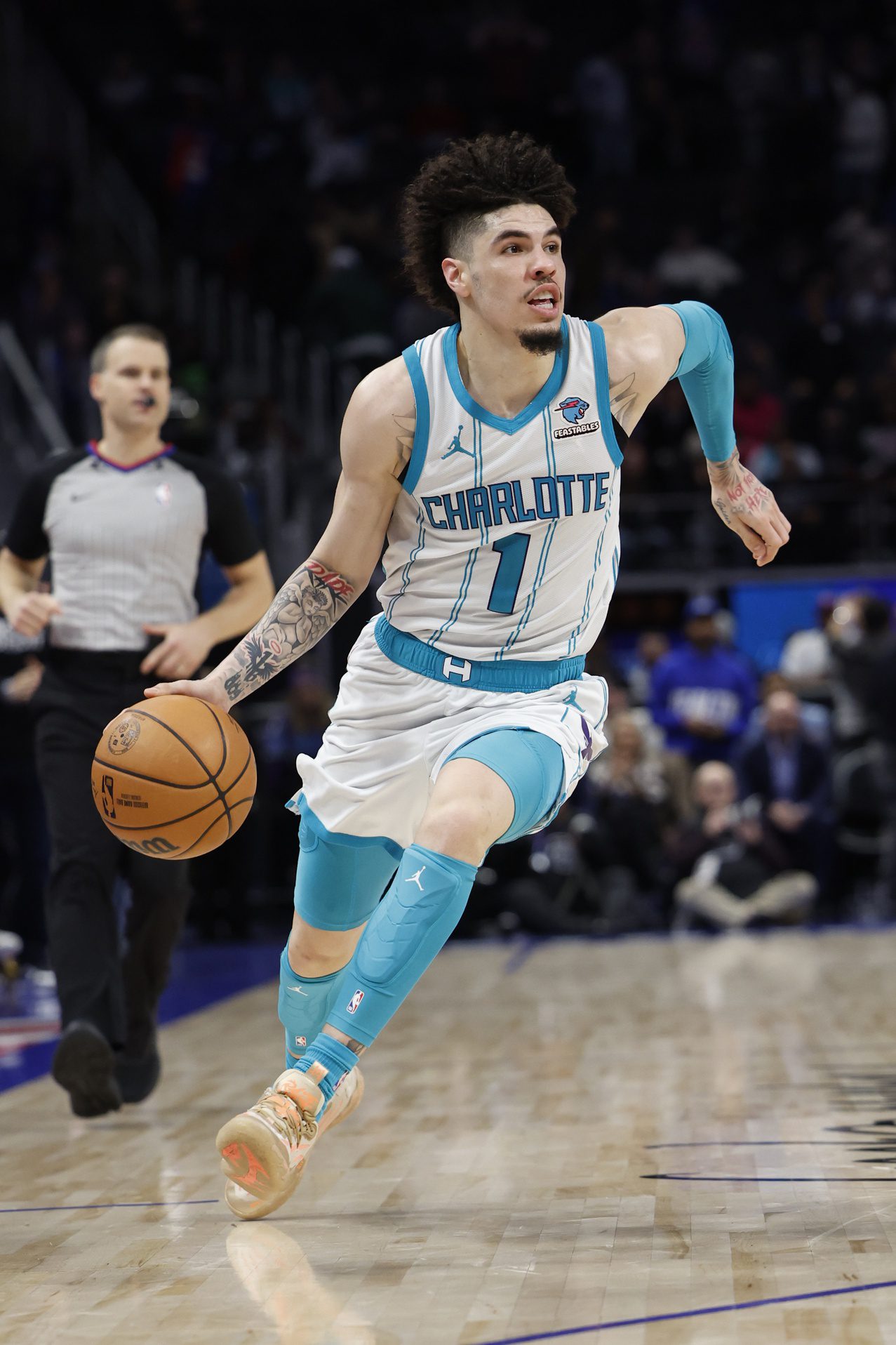 Charlotte Hornets: LaMelo Ball Getting Sued for Alleged Hit-and-Run on 11-Year-Old Fan 1 USATSI 22365299 168400517 lowres