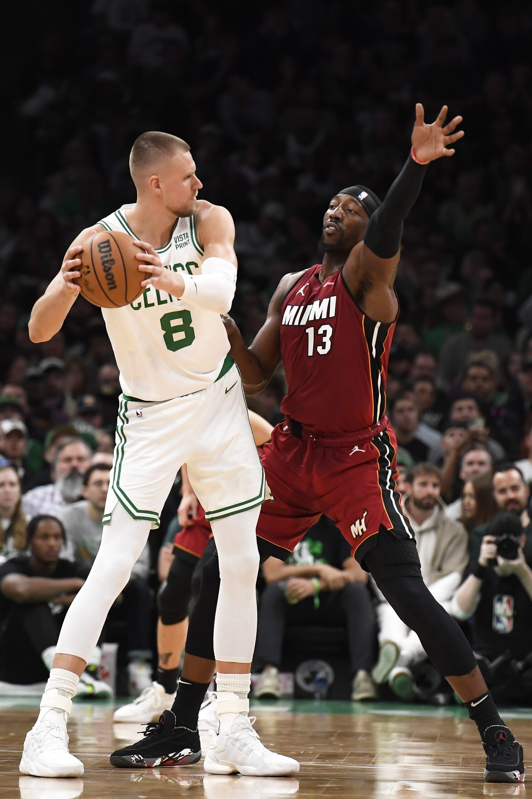 Miami Heat Star Bam Adebayo Gets 100% Real About DPOY Snub 2 Boston Celtics, Kristaps Porzingis