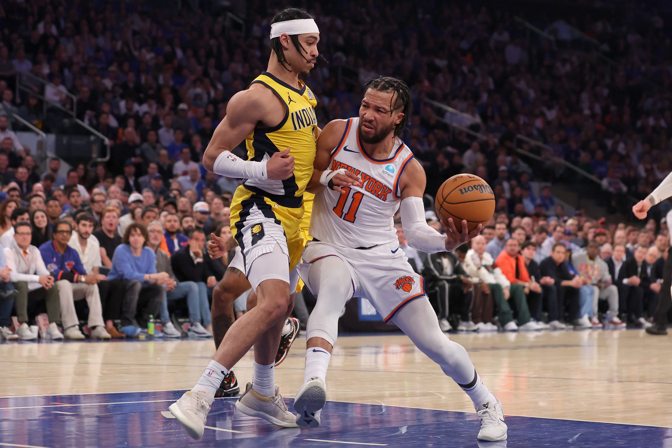 New York Knicks: Jalen Brunson Savagely Outplays Tyrese Haliburton With Unreal Michael Jordan Feat 1 USATSI 23207265 168400517 lowres