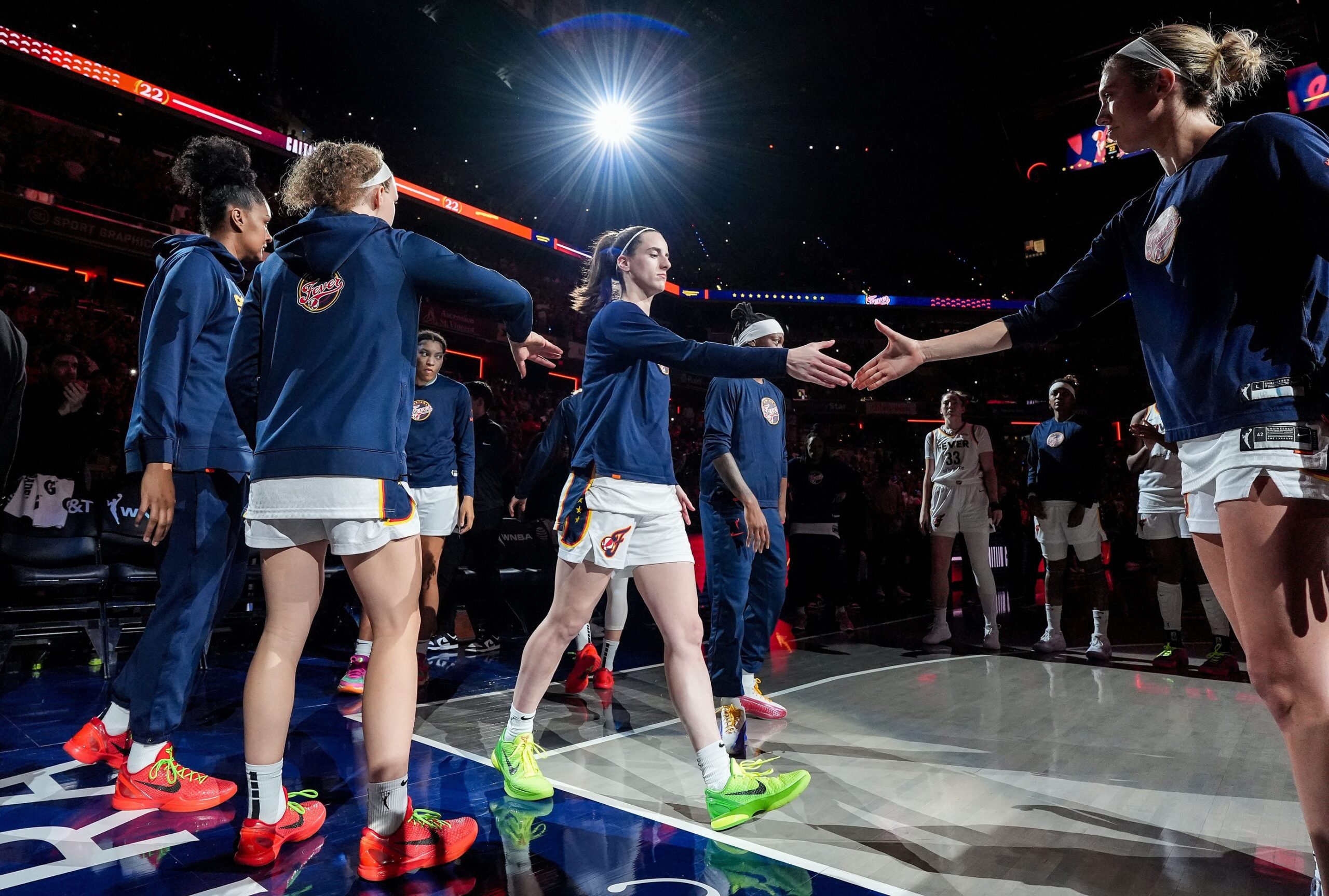 Indiana Fever: Caitlin Clark Fan Brings Hilarious Sign To Team USA vs. Japan Olympic Game 1 Indiana Fever, Caitlin Clark