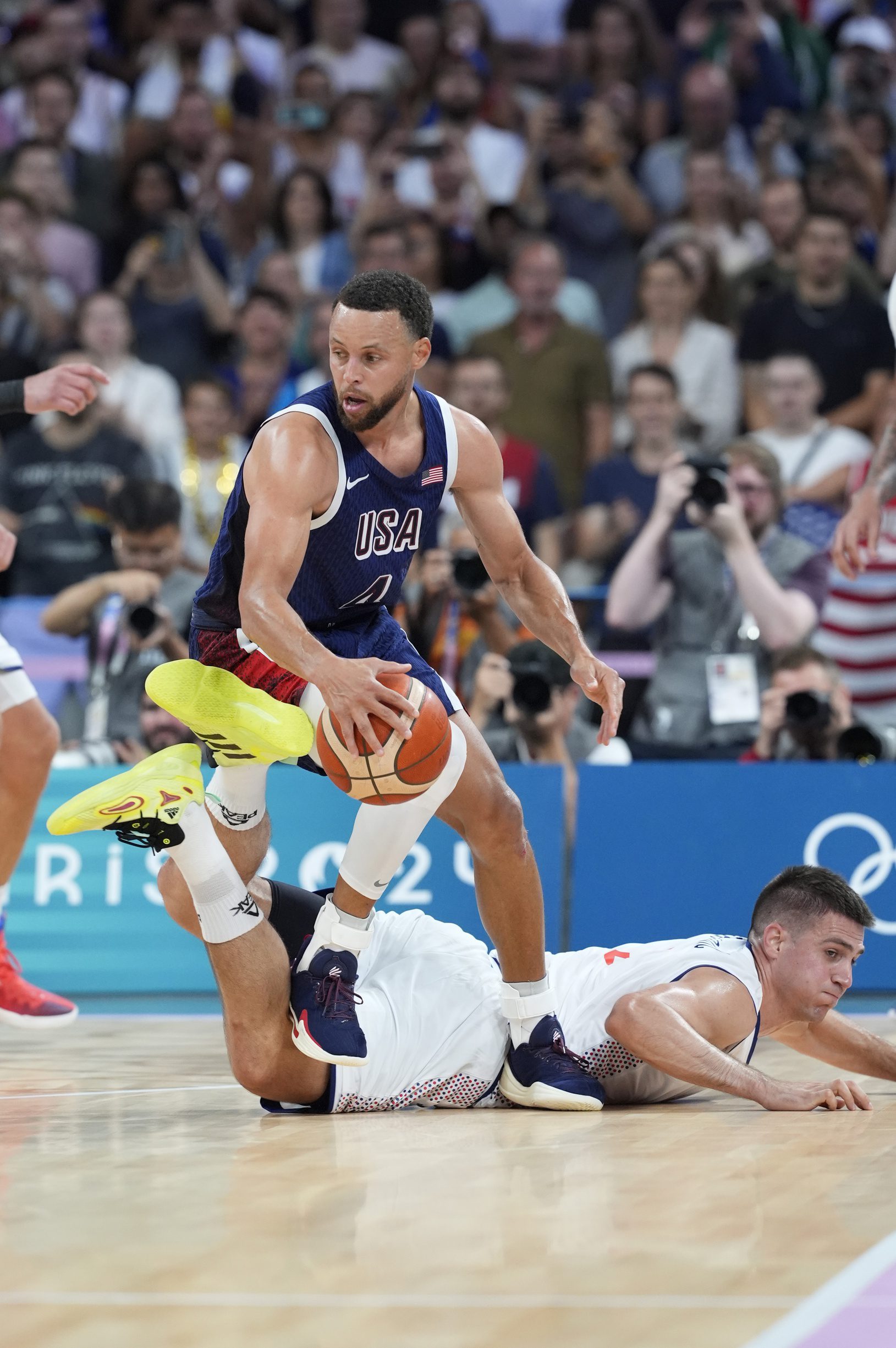 Olympics: Stephen Curry Gives Honest Assessment of Team USA's Win vs. Serbia 1 Olympics, Stephen Curry, Team USA, Golden State Warriors