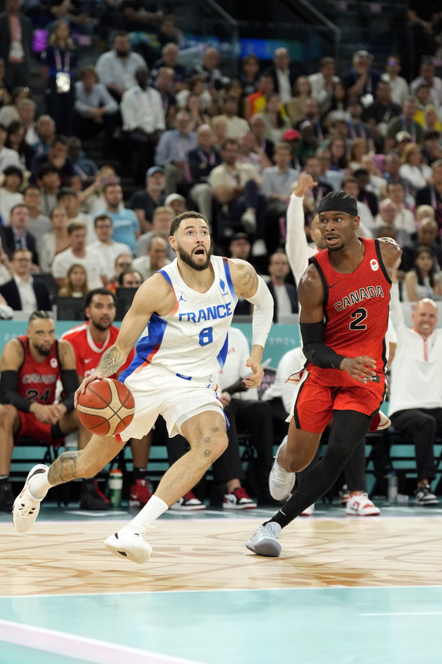 Olympics: Manu Ginobili's Instant Reaction To France's Win Vs. Canada 2 Victor Wembanyama, France, Olympics