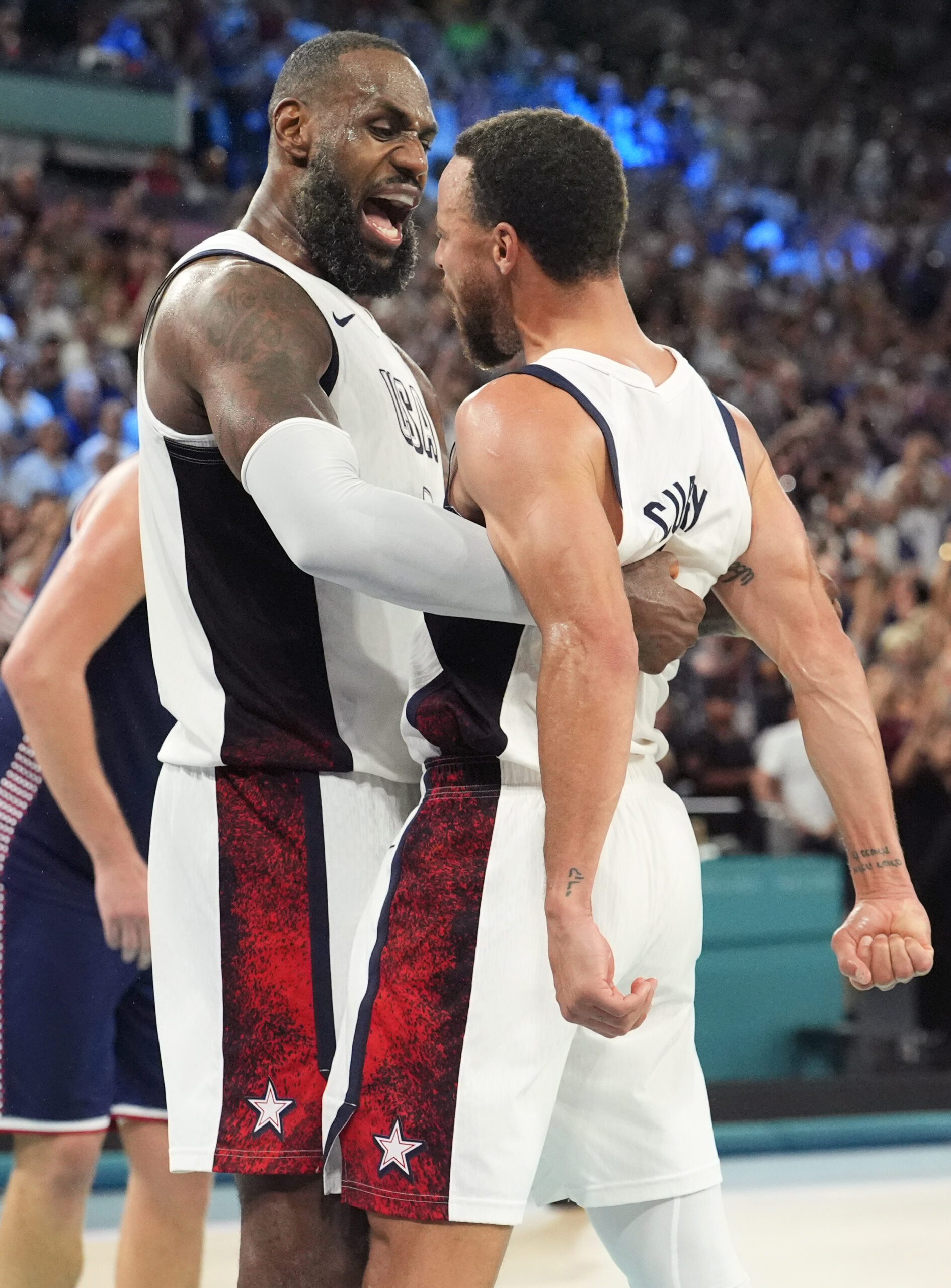 Los Angeles Lakers' LeBron James Loves This Olympic Photo With Stephen Curry, Kevin Durant 1 Olympics, LeBron James, Stephen Curry