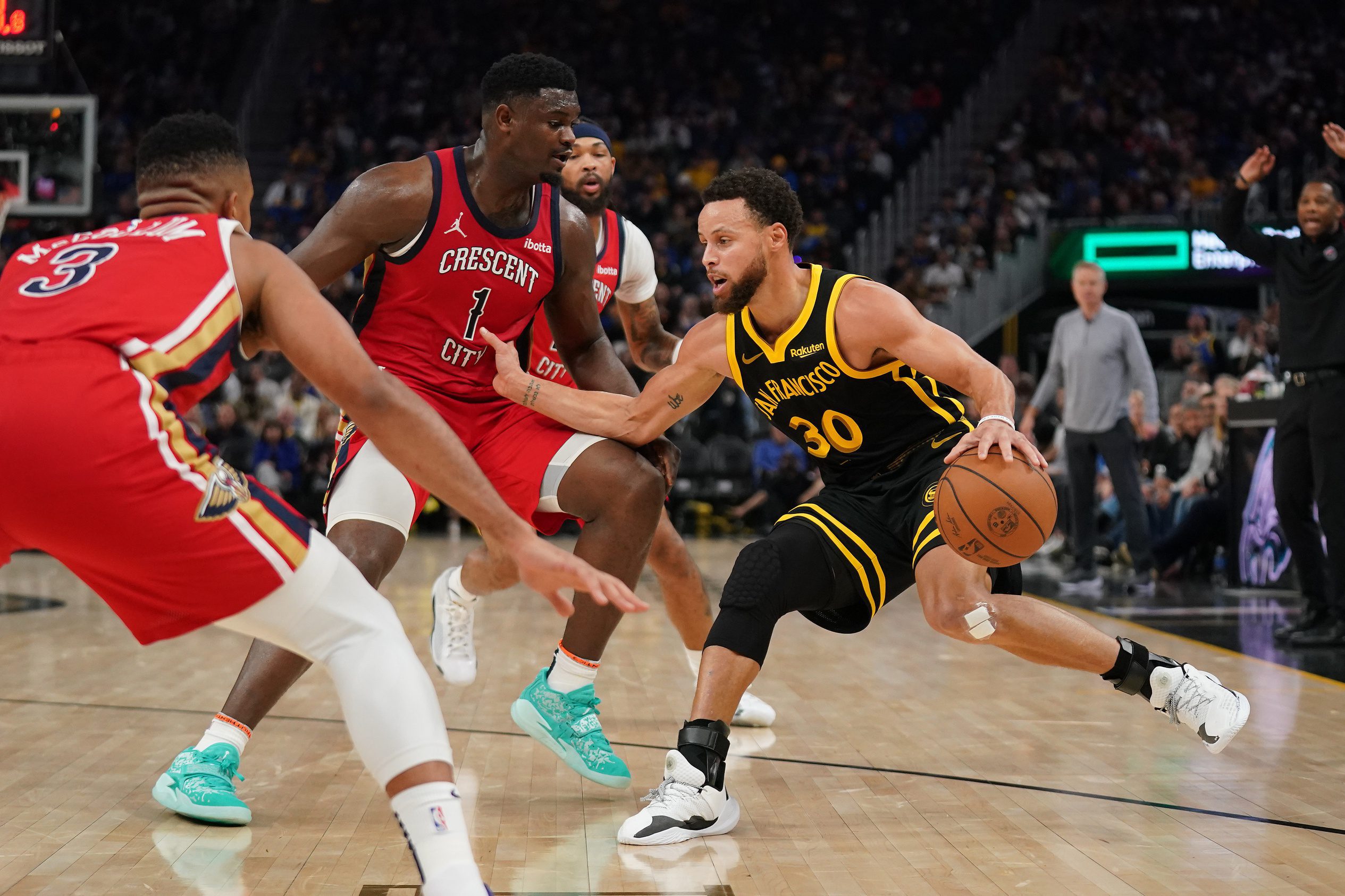 New Orleans Pelicans Vs Golden State Warriors Odds, Picks, Moneyline NBA 2024-2025 Season 10/29/2024 1 USATSI 22265301 168400517 lowres