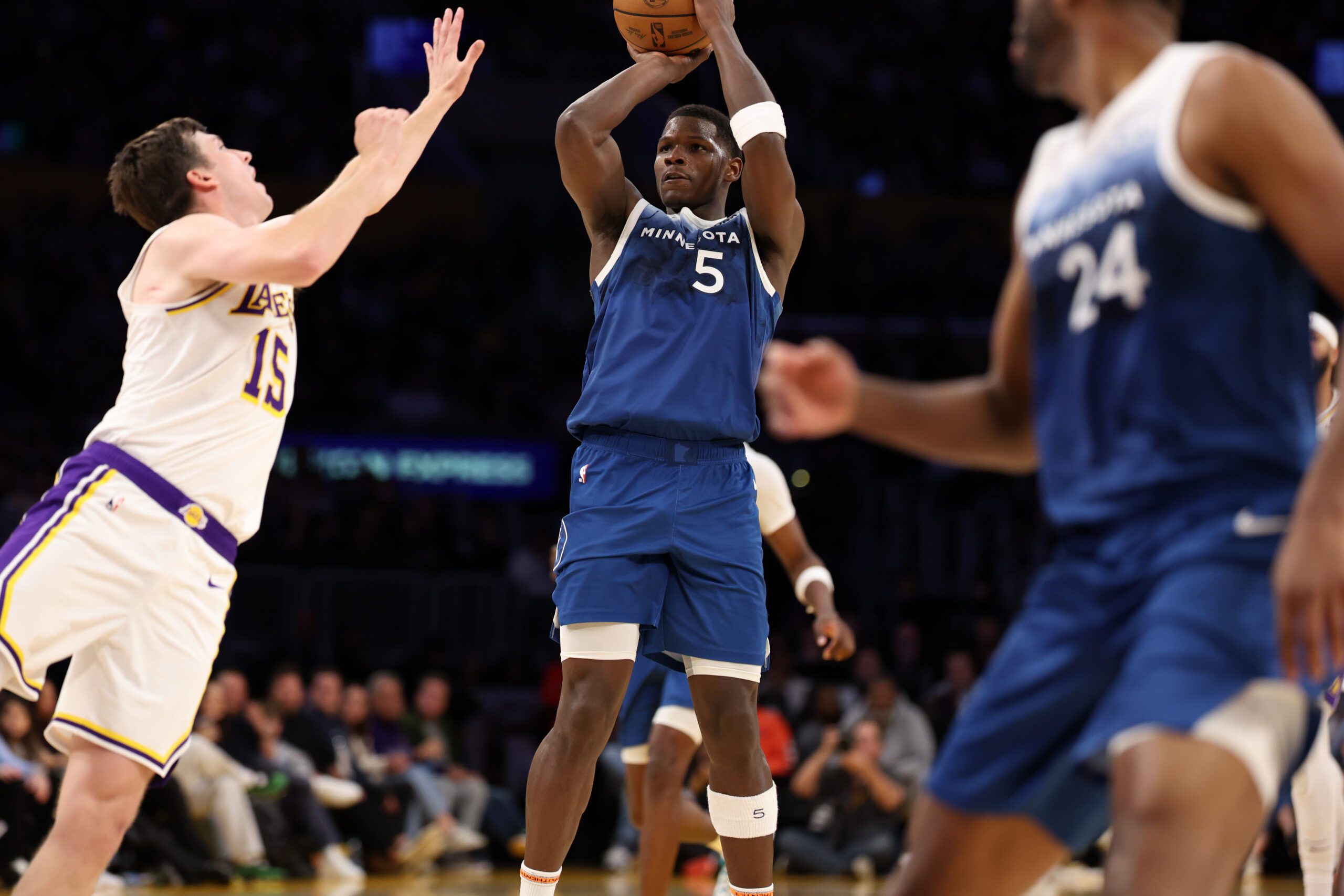 Los Angeles Lakers: Austin Reaves Credited the Team's Physicality in Game 2 Vs. the Wolves 2 USATSI 22751862 scaled