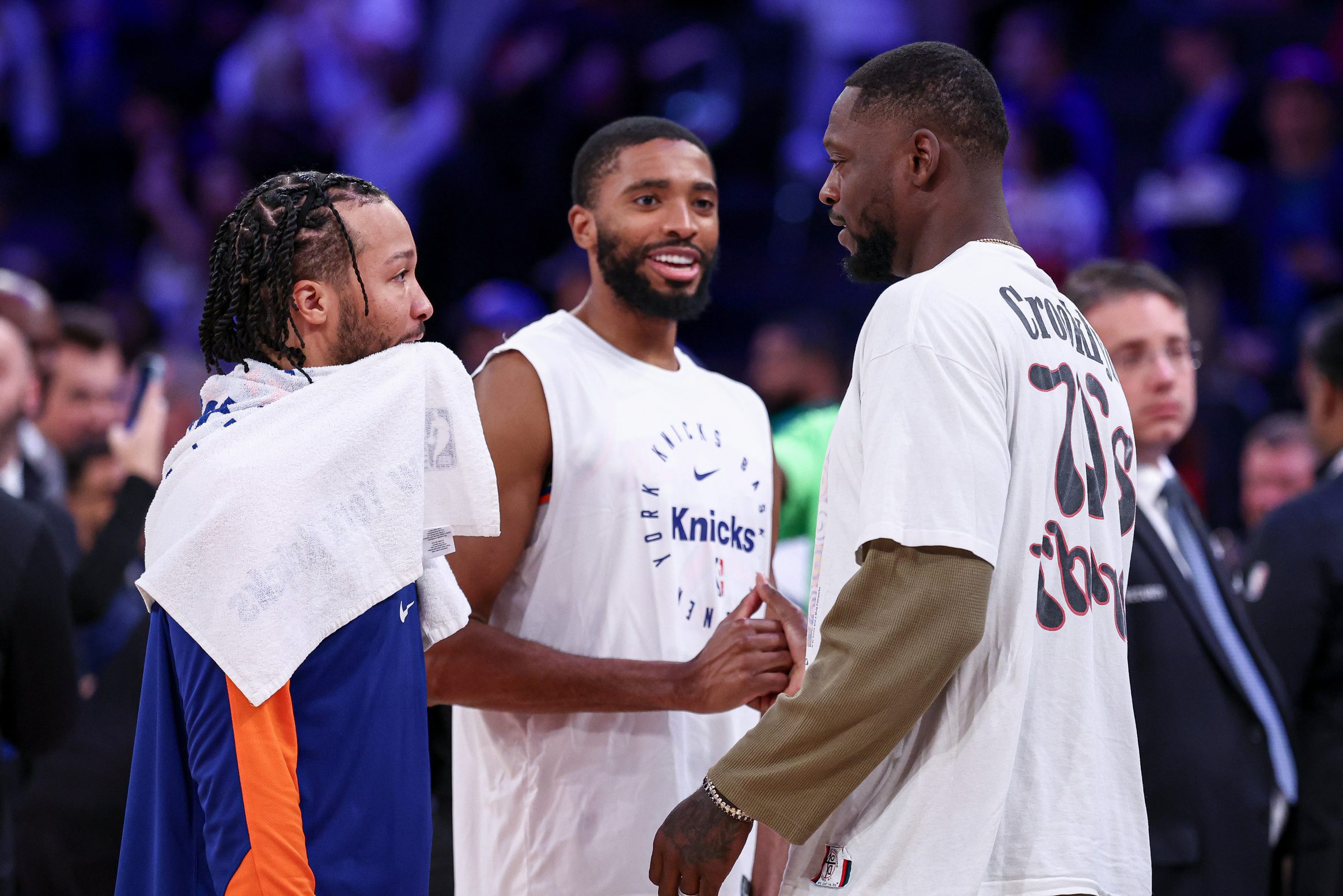 New York Knicks' Mikal Bridges Stuns Celtics to Steal Game 2 3 New York Knicks, Mikal Bridges,