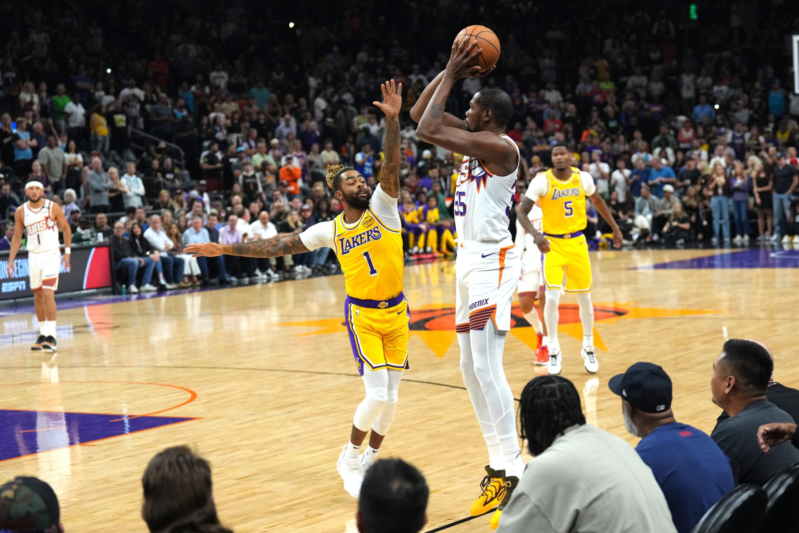 Kevin Durant's Reaction To Jayden Daniels' Miracle Commanders TD Goes Viral 3 Phoenix Suns, Kevin Durant