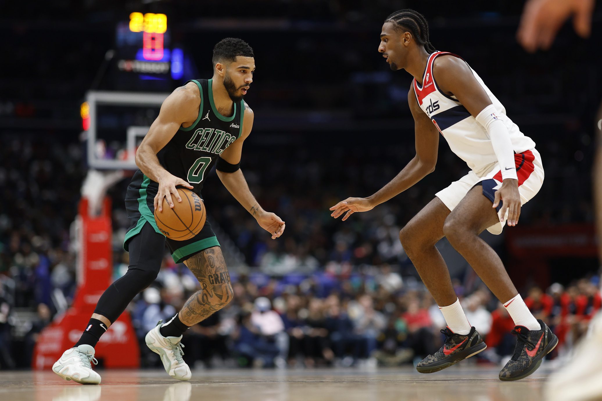 Washington Wizards: Alex Sarr and Bub Carrington Achieve Insane Rookie Feat Not Seen Since 1963-64 1 Boston Celtics, Jayson Tatum, Washington Wizards