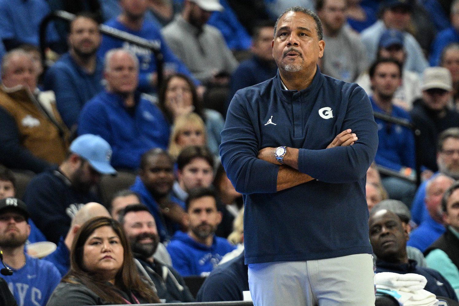 "It Was A Poor Choice Of Words": Georgetown HC Ed Cooley Takes Back 'B**s*** School' Comments In Public Apology 2 USATSI 22602455 168400517 lowres