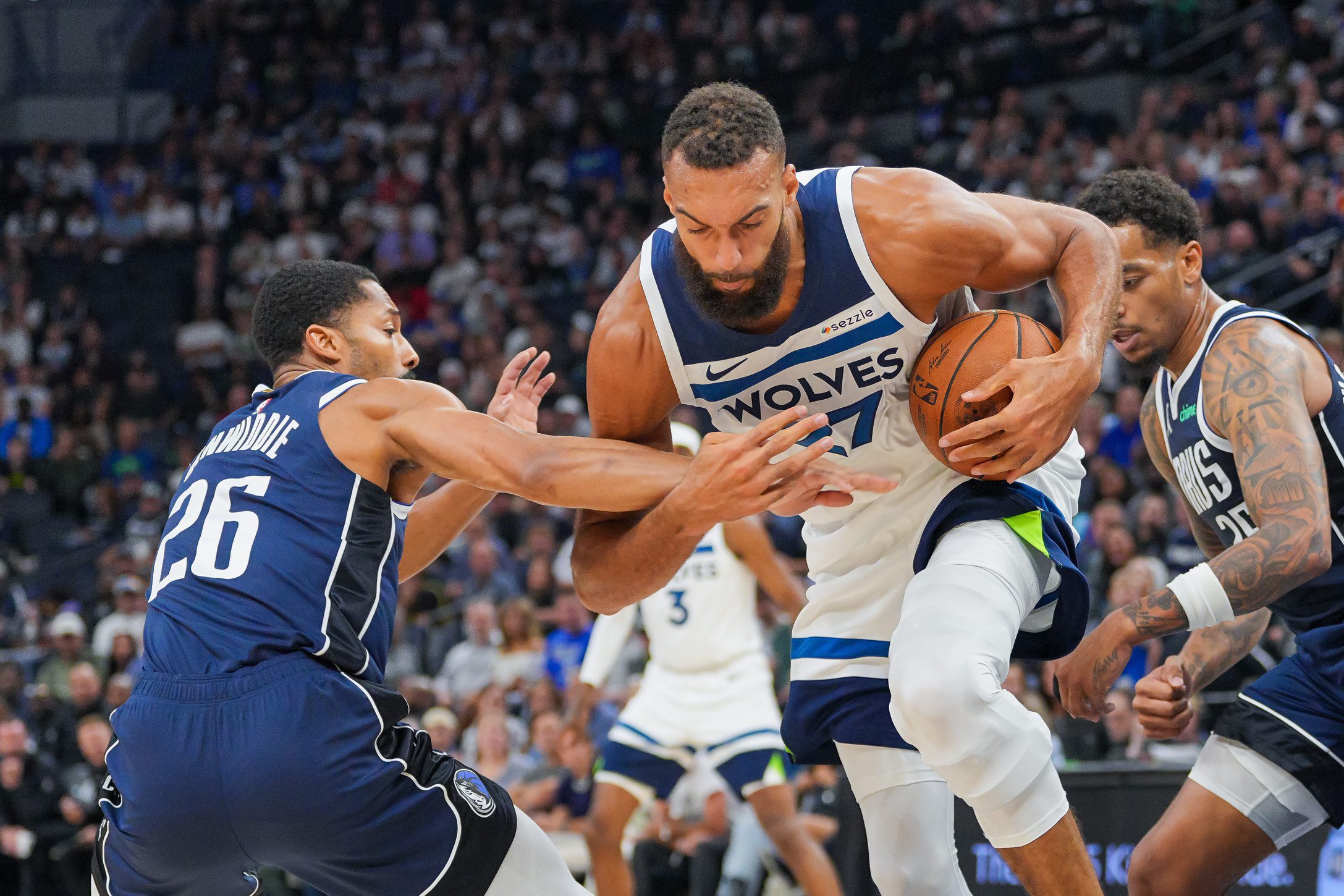 WATCH: Full-Blown Fight Nearly Erupts During Timberwolves-Nuggets After Rudy Gobert Got Savagely Posterized 1 Minnesota Timberwolves big man Rudy Gobert
