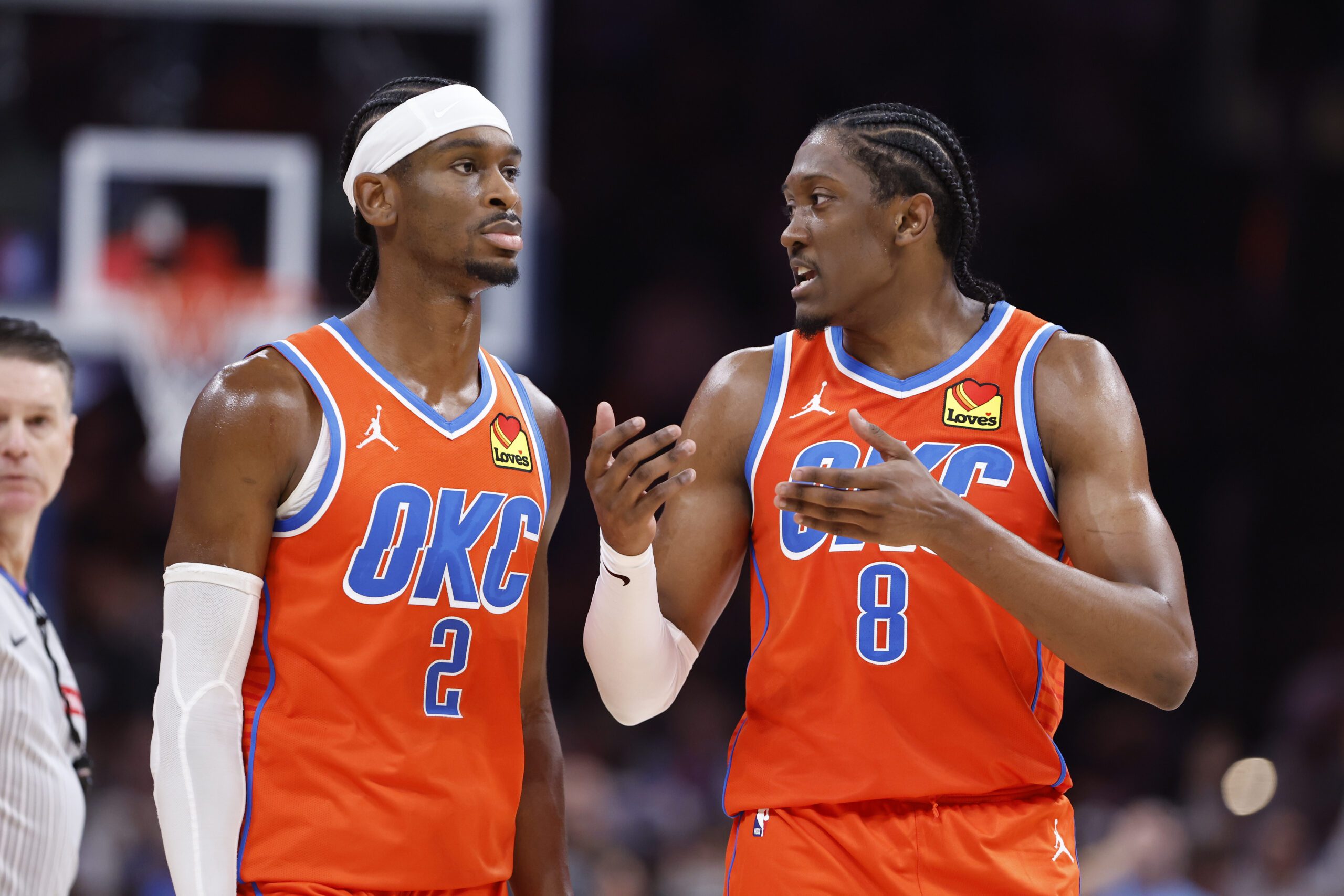 Oklahoma City Thunder's Jalen Williams Calls Undrafted Guard "Old" After Missing the Putback Dunk 3 Oklahoma City Thunder vs Golden State Warriors
