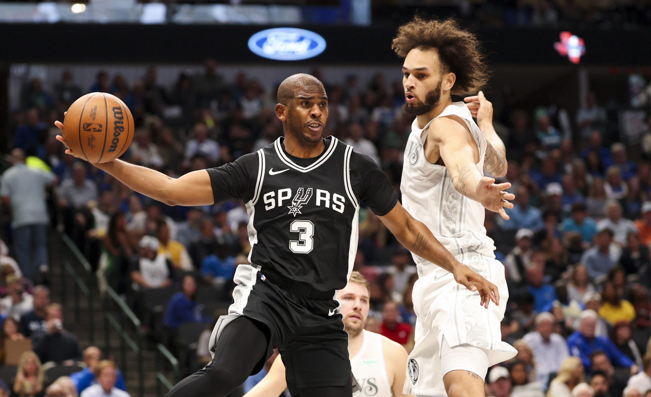 Spurs' Harrison Barnes Makes Powerful Chris Paul Declaration After Win vs. Jazz -'One of the greatest closures in this game' 3 San Antonio Spurs, Chris Paul