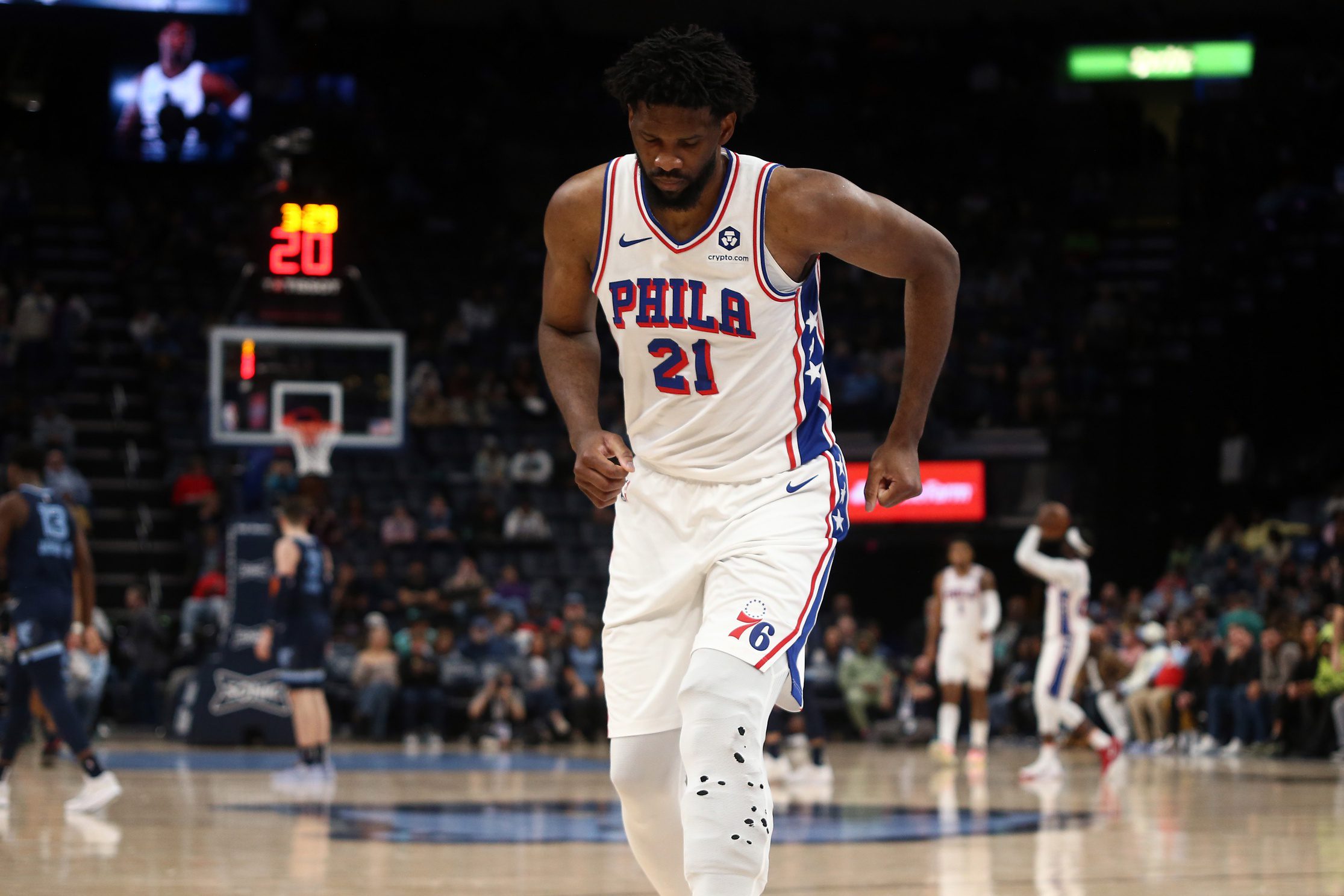 Philadelphia 76ers' Joel Embiid Believes He Isn't at an Elite Level Because of His Knee Issue 1 Joel Embiid