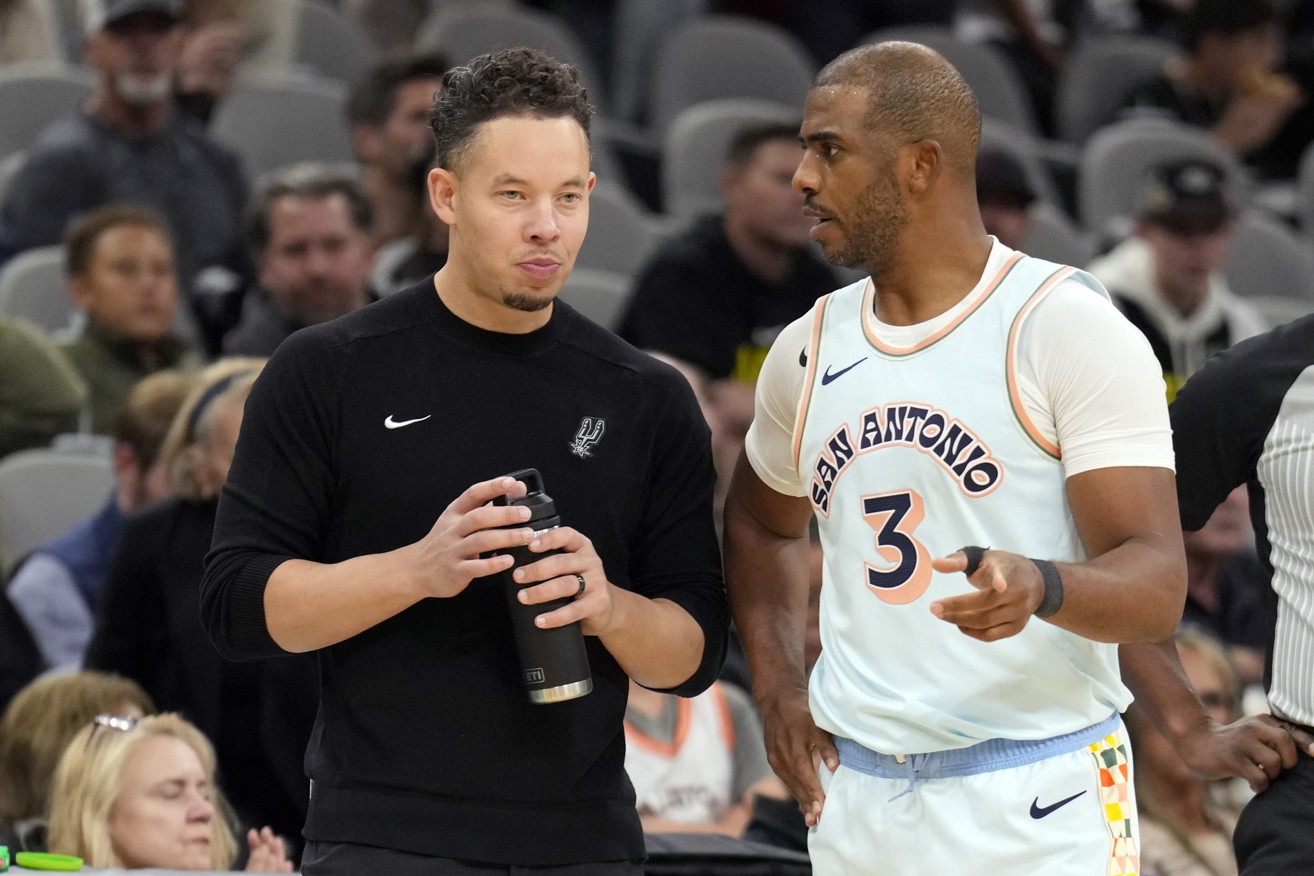 San Antonio Spurs: Gregg Popovich Receives Heartwarming Statement From Adam Silver After 29 Years of Service 3 San Antonio Spurs, Chris Paul, Mitch Johnson