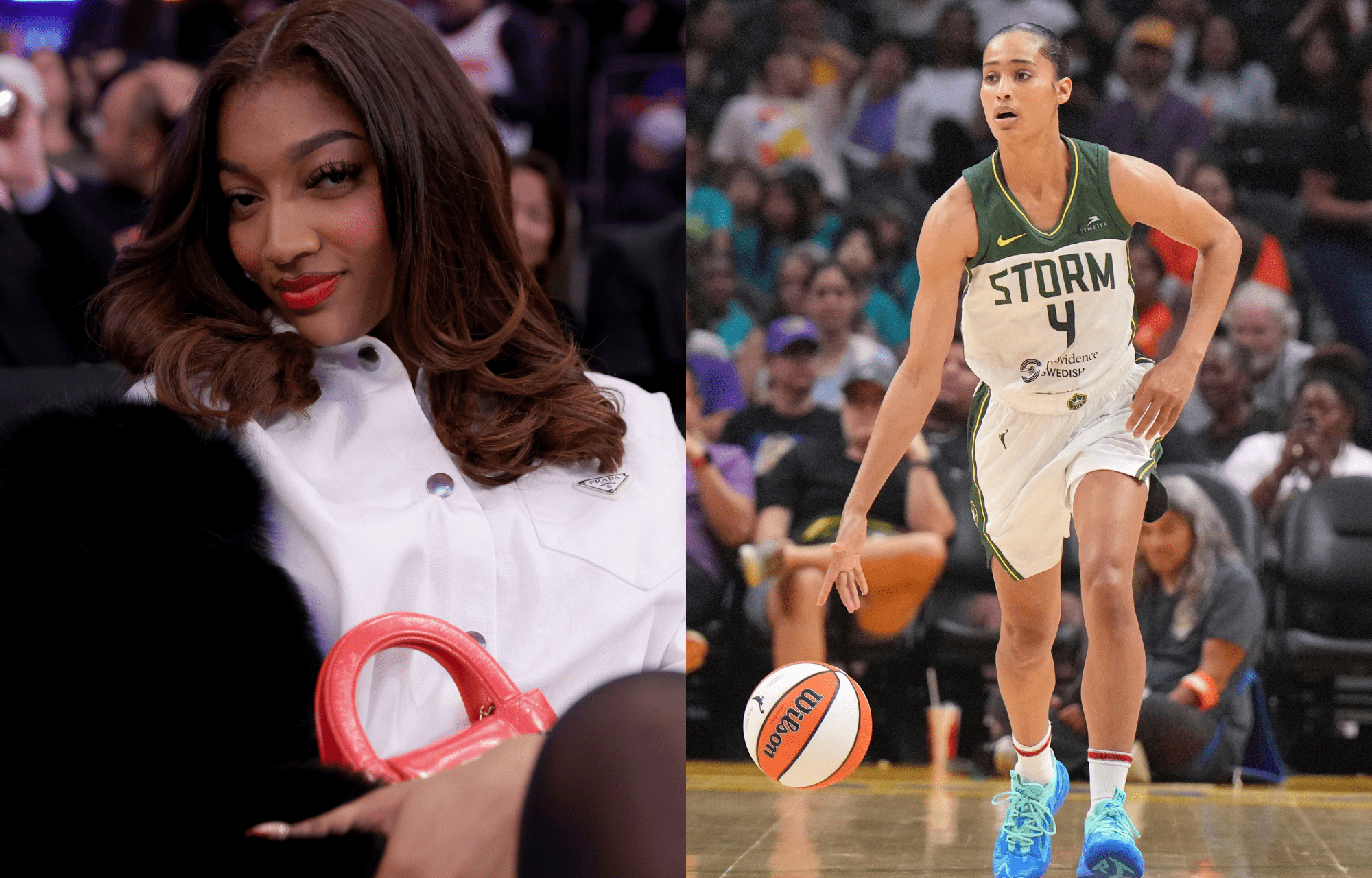 Skylar Diggins-Smith Reacts On Angel Reese's Podcast Guesting