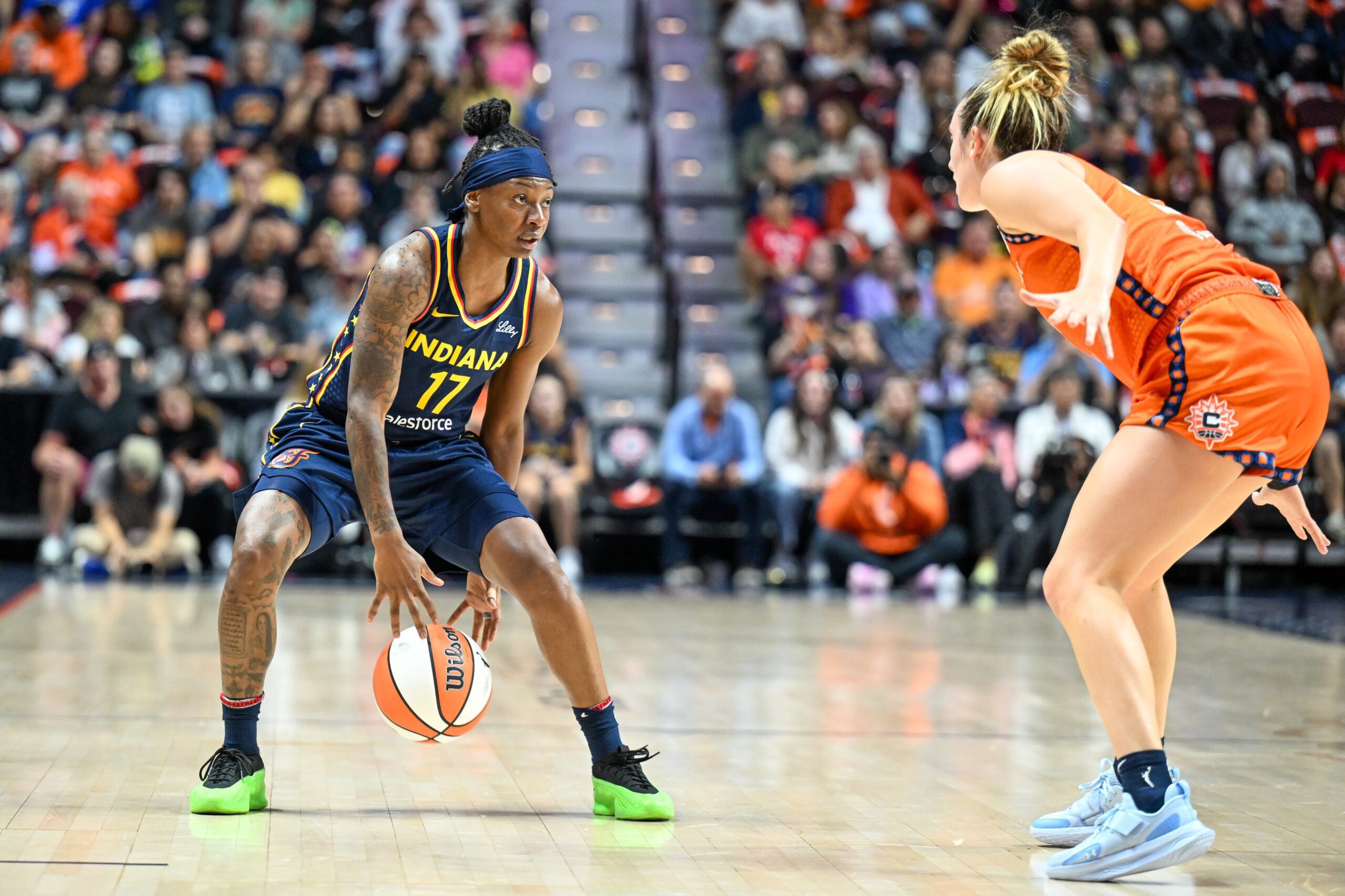 "Like Girlll": Erica Wheeler Jokes To Kahleah Copper On Workout Complaints 2 Indiana Fever, Erica Wheeler