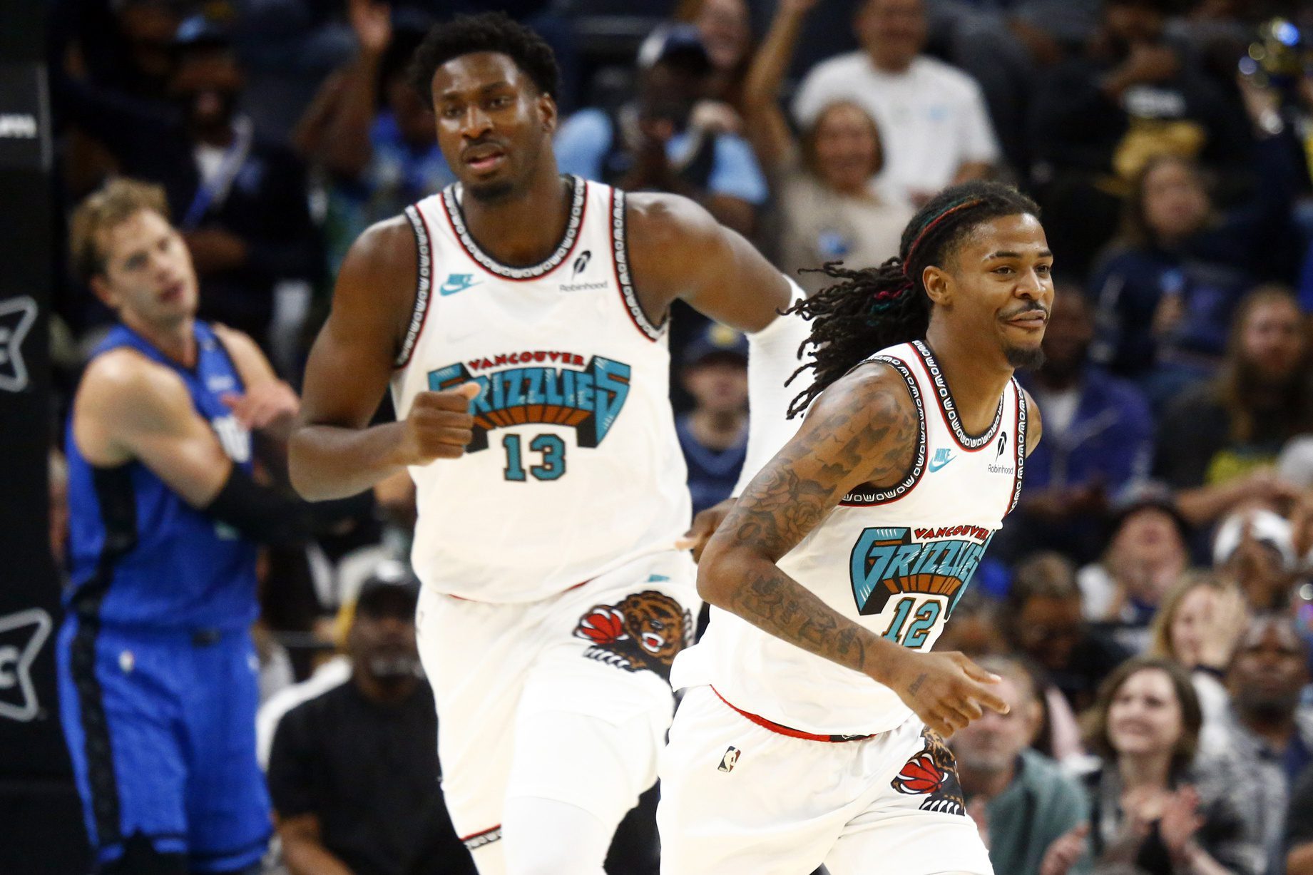 Memphis Grizzlies: NBA Insider Wants Ja Morant And Co. to Back Up Their Trash Talk in the Playoffs 3 USATSI 24614395 168400517 lowres