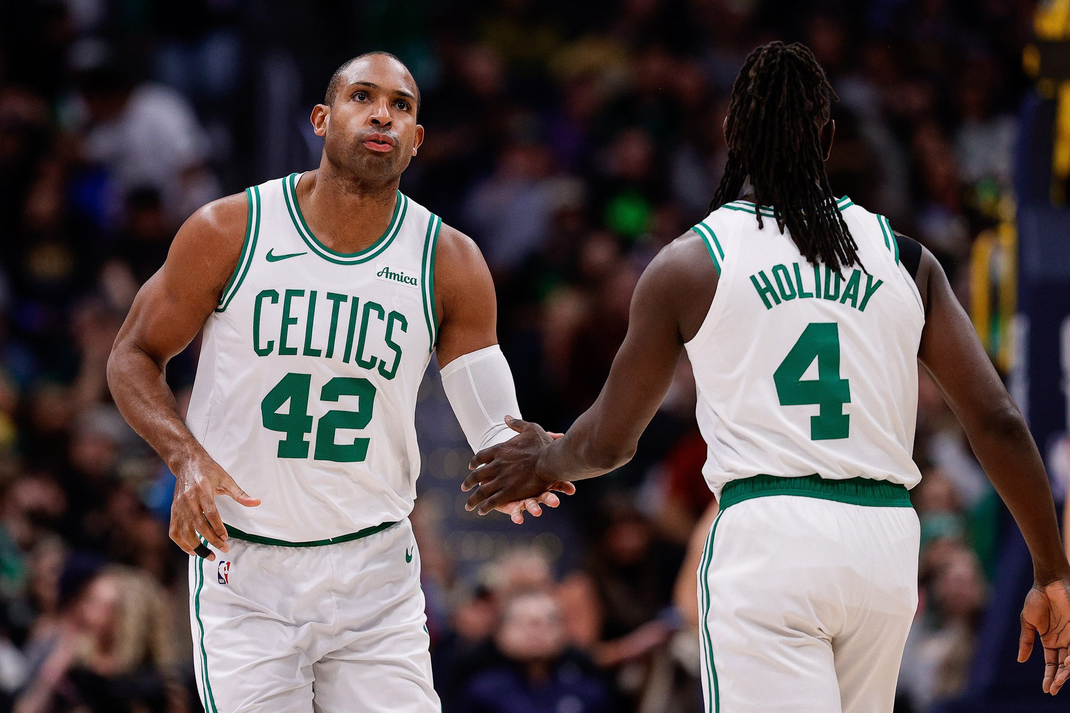 Boston Celtics: Jrue Holiday Receives Huge Shoutout From Orlando Magic Coach After Underrated Game 1 Performance 3 Al Horford, Jrue Holiday, Boston Celtics