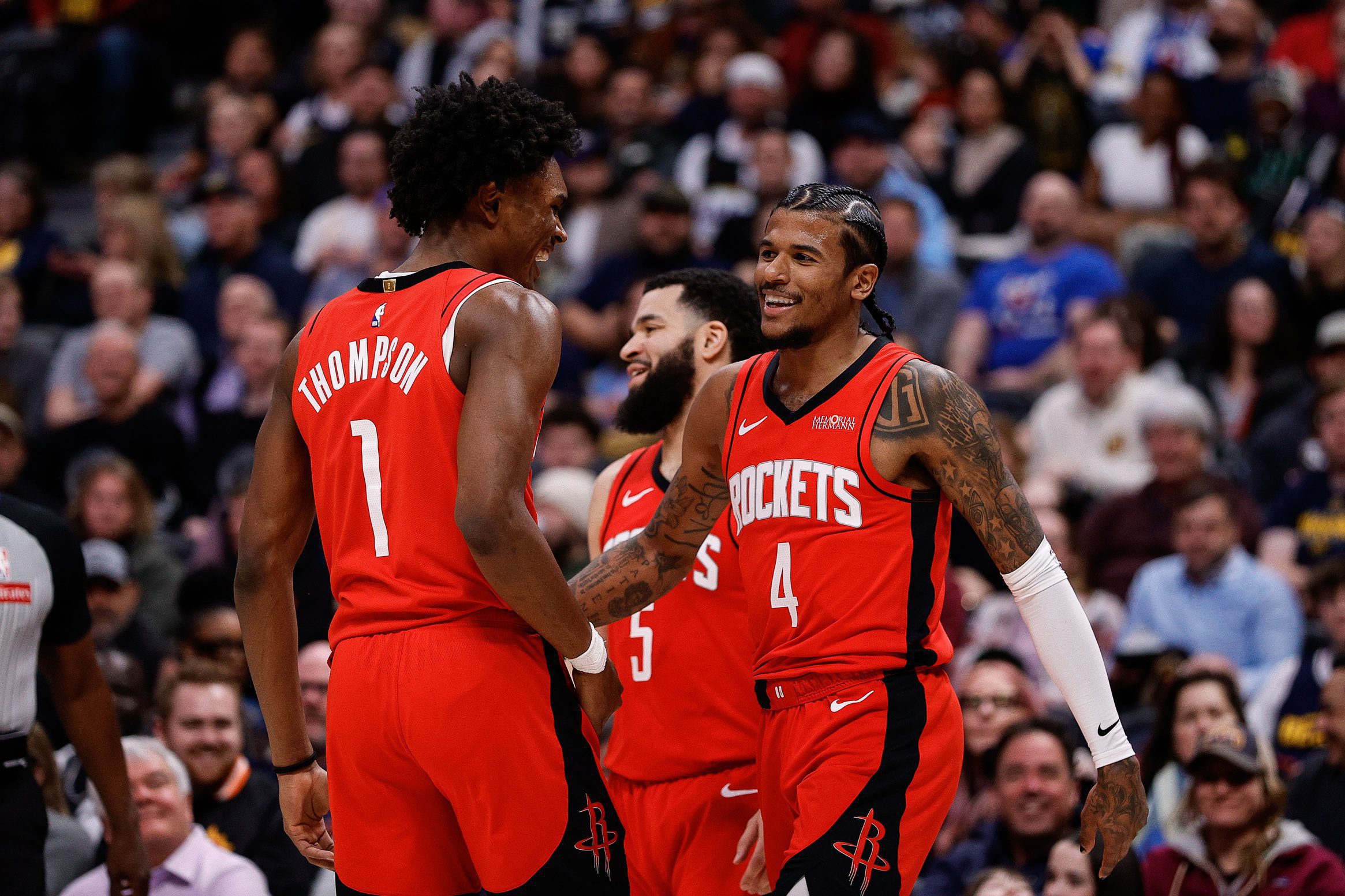 Houston Rockets: Amen Thompson Achieves Wild Playoff Stat Line Not Seen Since Hakeem Olajuwon in 1986 3 Houston Rockets