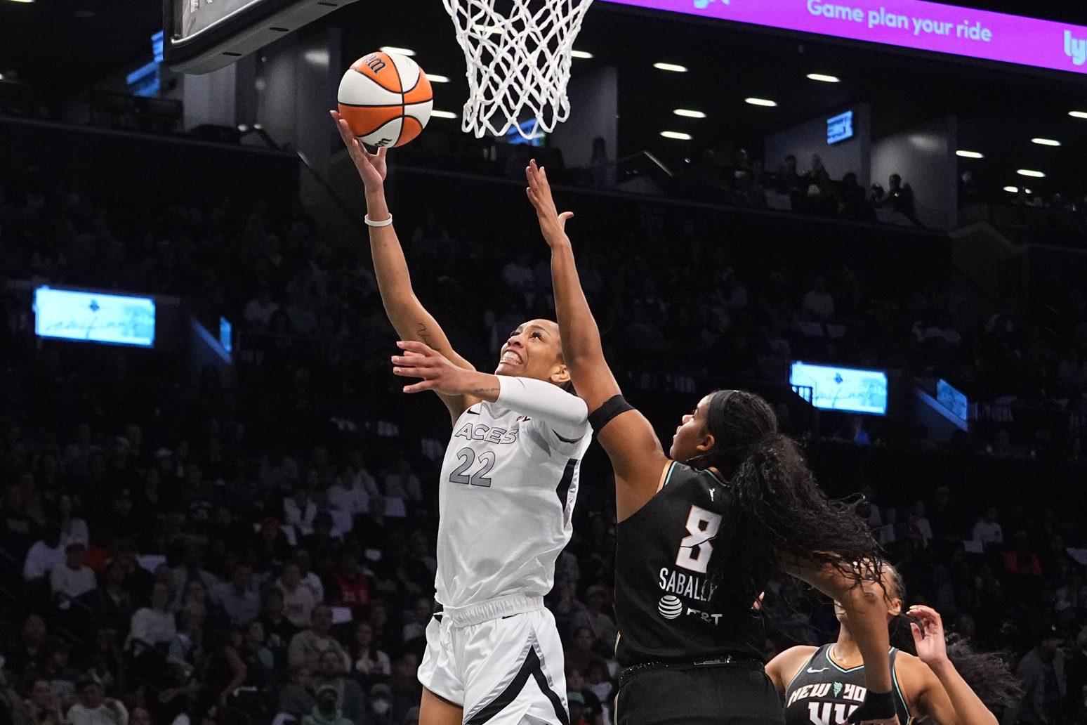 A'ja Wilson Laughs At Bam Adebayo Joke From Kate Martin, Sydney Colson 3 USATSI 24358806 168400517 lowres