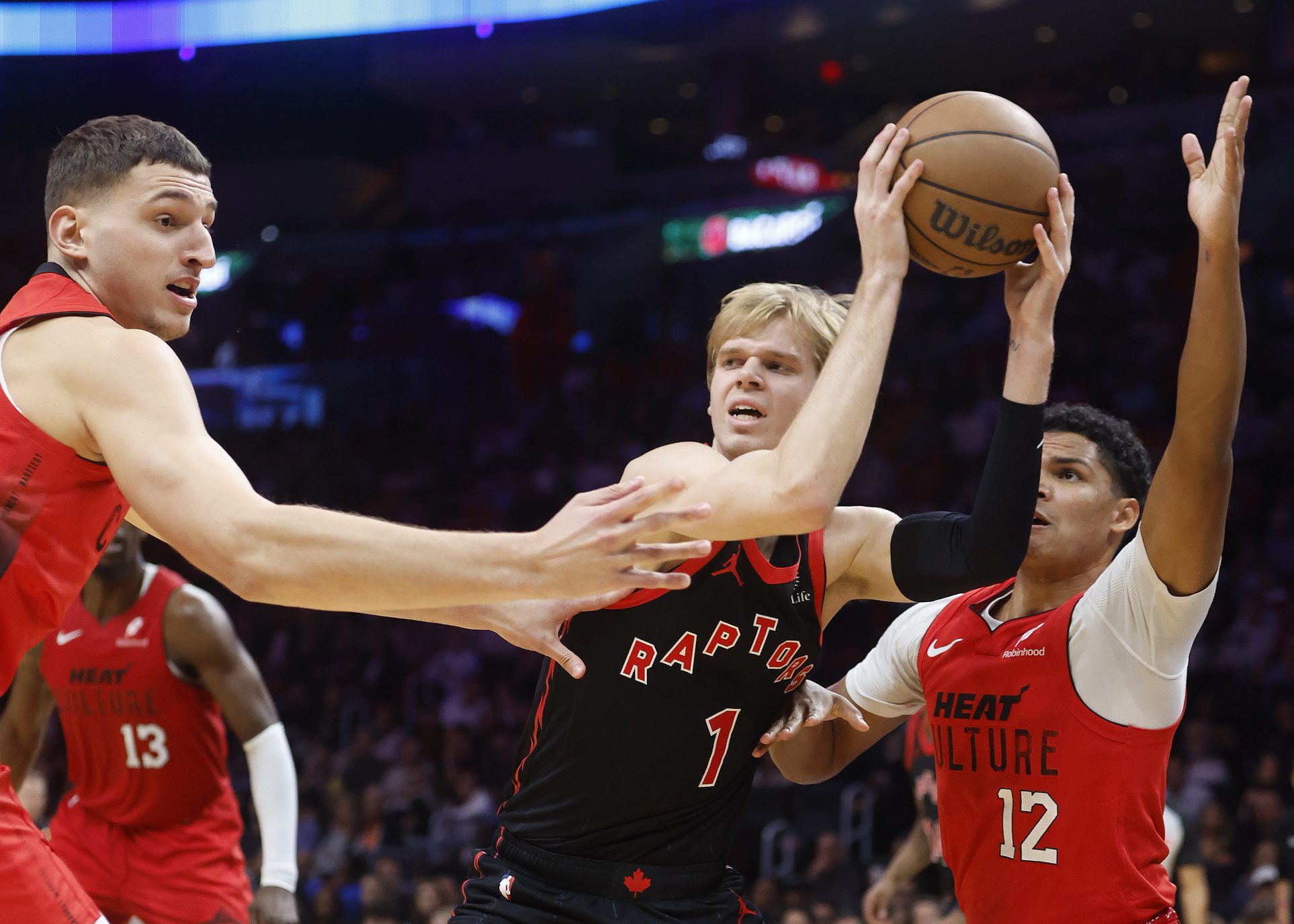 Miami Heat Vs Toronto Raptors Odds, Picks, Moneyline NBA 2024-25 Season 2/21/2025 3 USATSI 24972562 168400517 lowres
