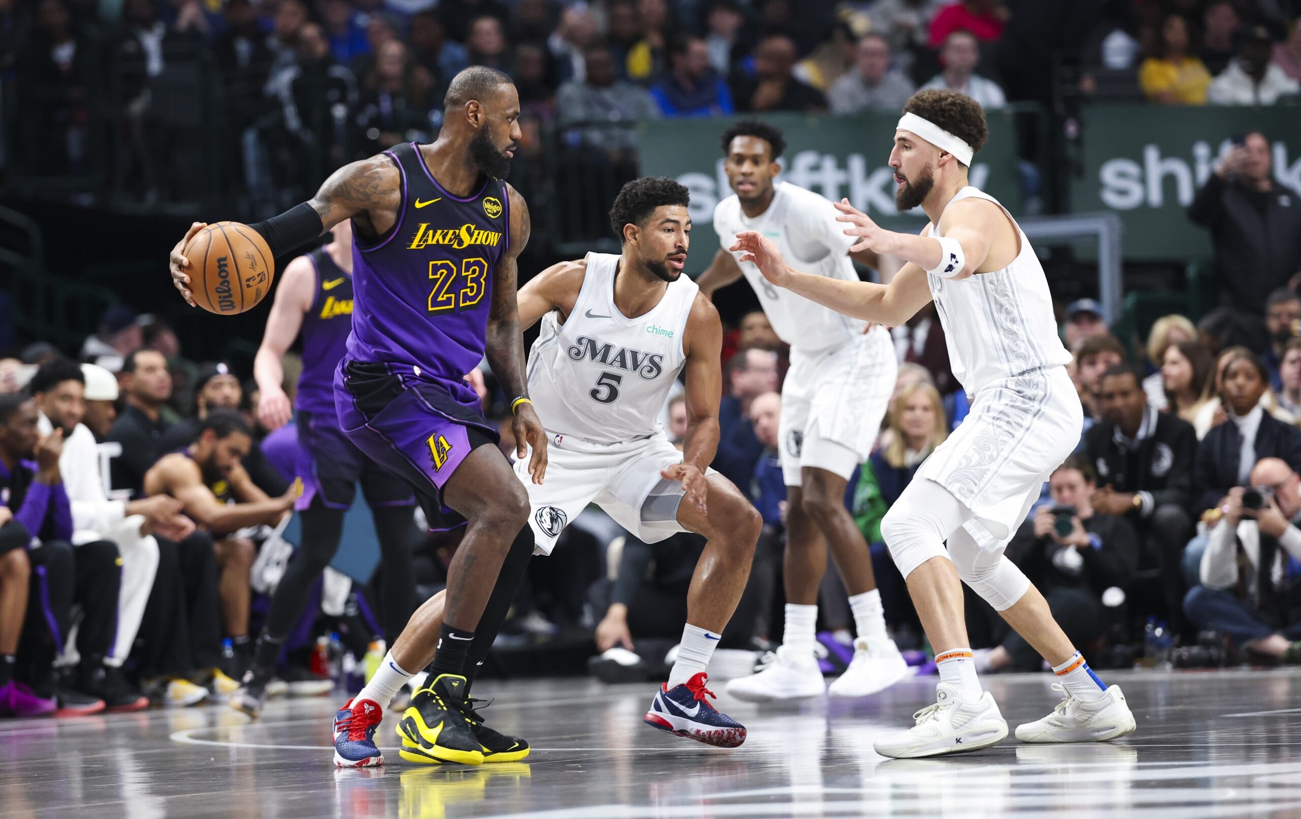 Los Angeles Lakers: Klay Thompson's Dad Thought He Was 'A Perfect Fit' For the Purple & Gold 2 USATSI 25135596 168400517 lowres scaled