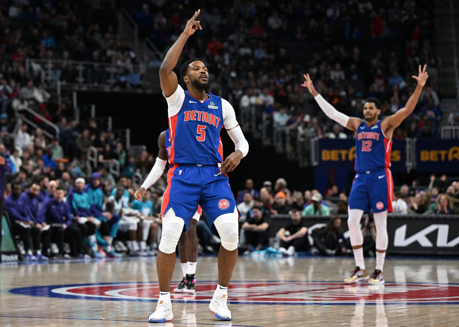 Detroit Pistons Reportedly Want to Re-Sign Dennis Schroder Ahead of 2025 Free Agency, Per Insider 3 Detroit Pistons, Malik Beasley