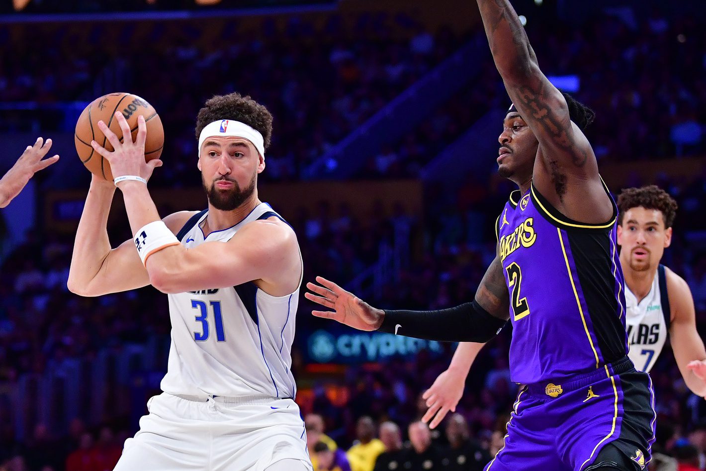 Los Angeles Lakers: Klay Thompson's Dad Thought He Was 'A Perfect Fit' For the Purple & Gold 1 Dallas Mavericks, Klay Thompson, Los Angeles Lakers