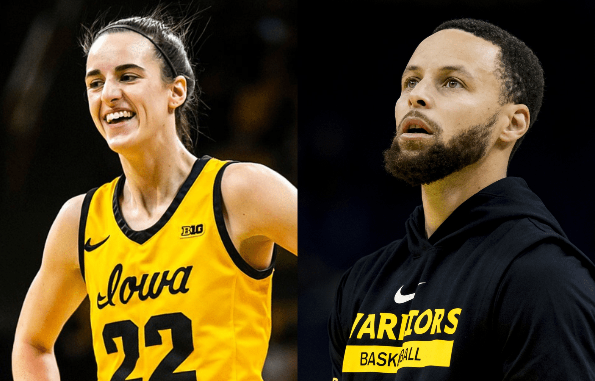 Caitlin Clark Gives Steph Curry Flowers After Recongizing His Three-Point  Skill Essential To Her Career Growth