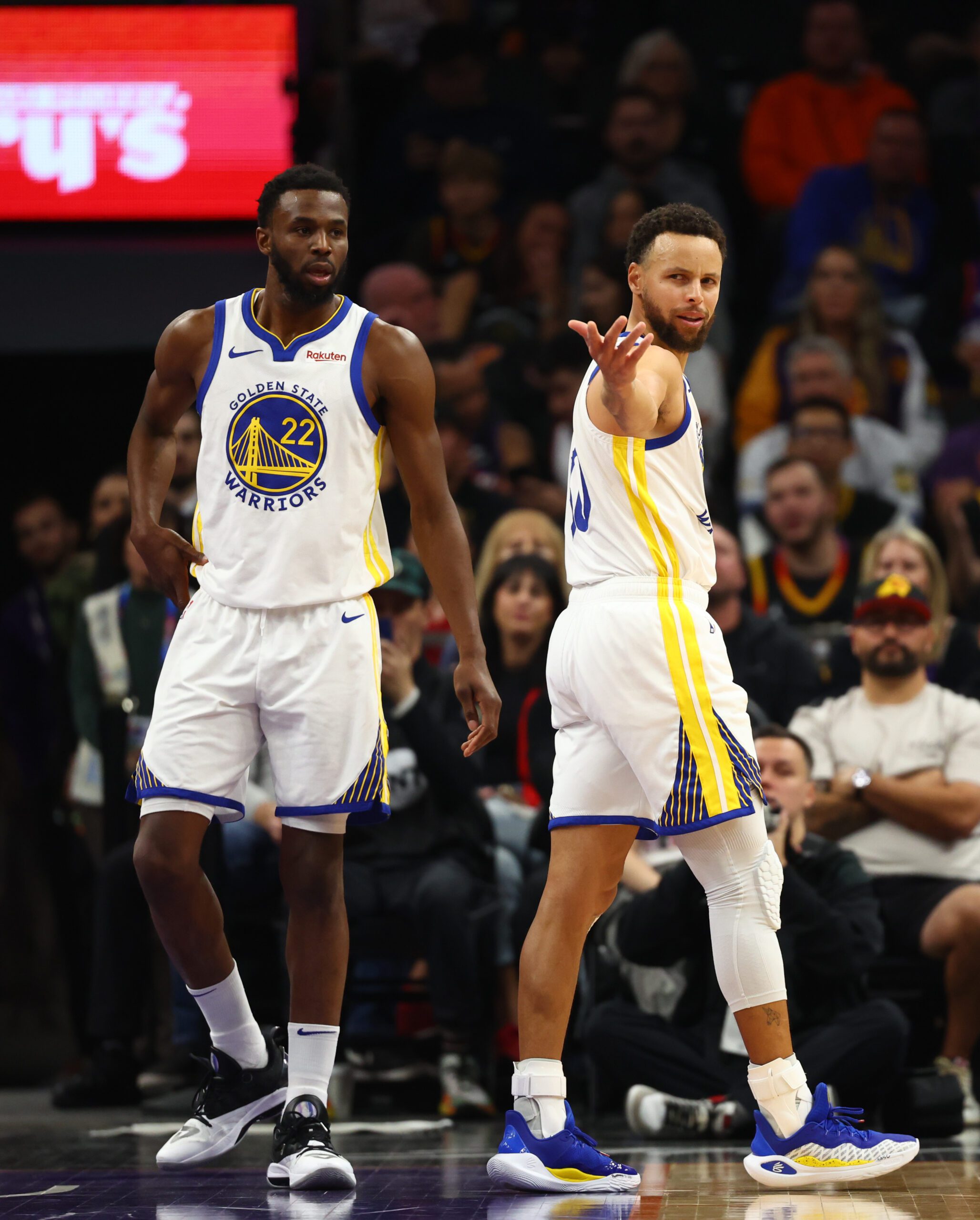 Stephen Curry, Warriors' Reunion With Andrew Wiggins Warms Fans' Hearts 1 Miami Heat, Andrew Wiggins, Golden State Warriors, Stephen Curry