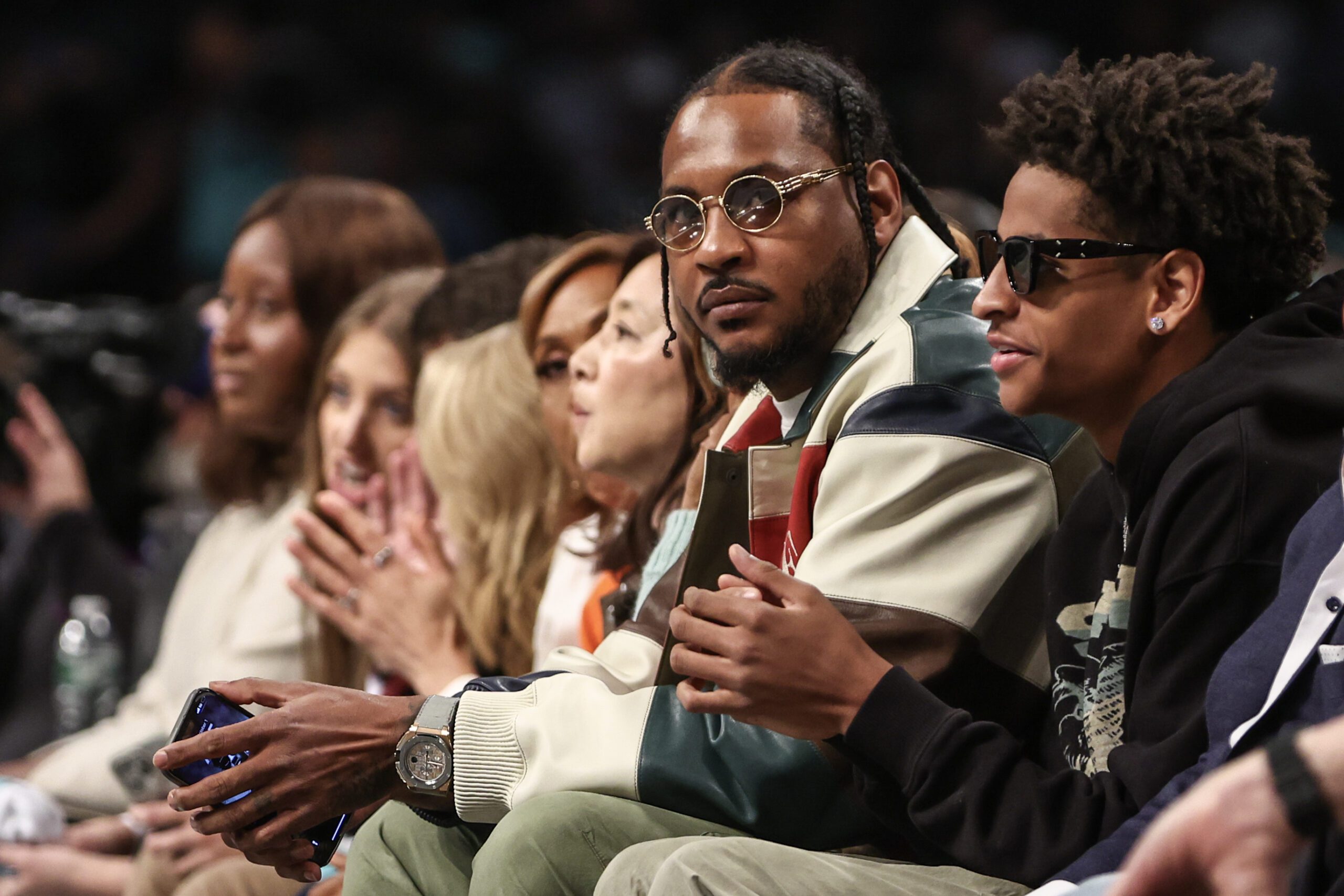 New York Knicks Fans Honored Carmelo Anthony After His Hall of Fame News 1 NBA, Kiyan Anthony, Carmelo Anthony