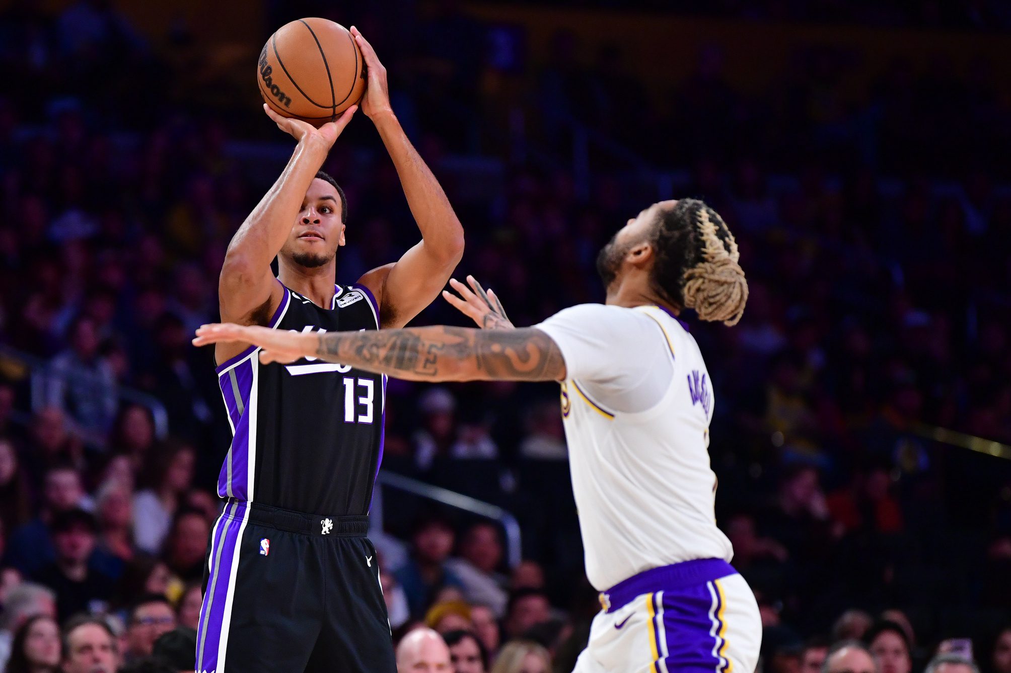 "My 2 Minions": D'Angelo Russell's GF Laura Ivaniukas Shows Playday With Their Kids 3 USATSI 25077024 168400517 lowres