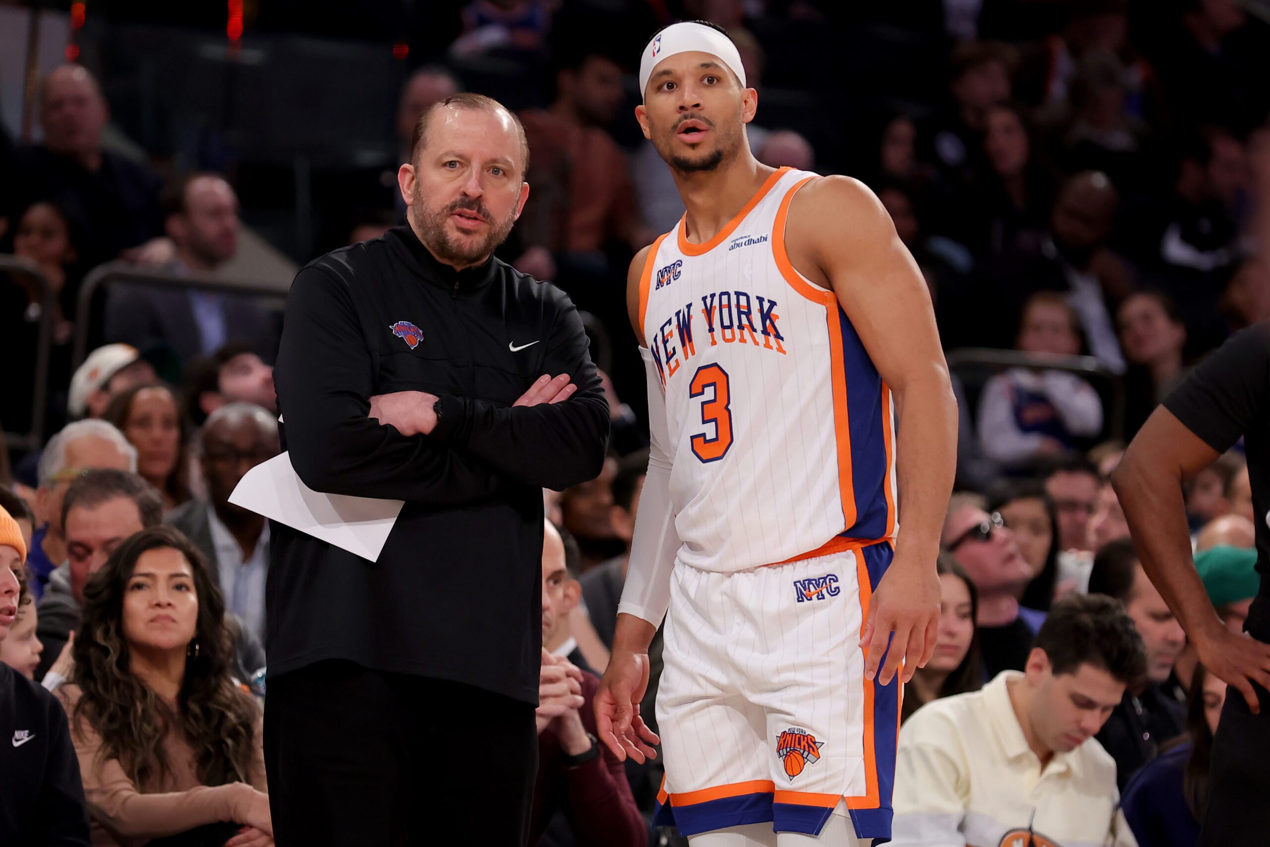 Josh Hart, Tom Thibodeau, New York Knicks