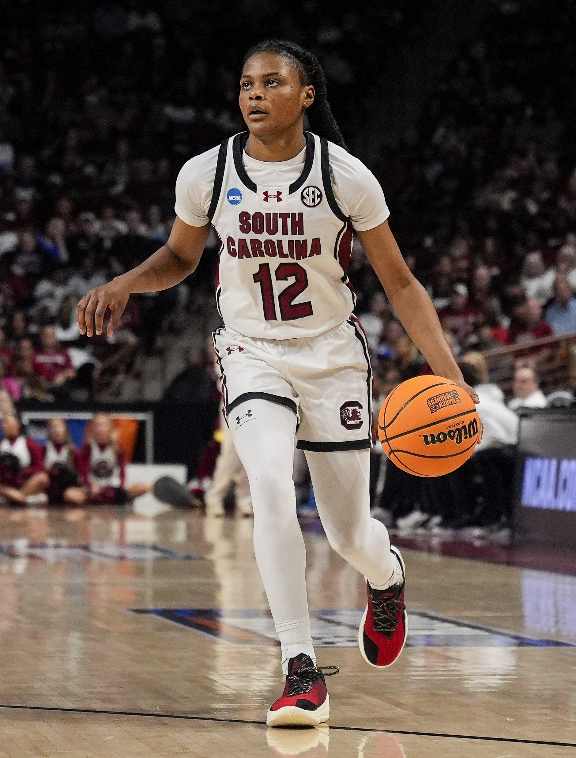 Steph Curry's Cool Move Draws Reaction From MiLaysia Fulwiley 1 South Carolina Gamecocks, MiLaysia Fulwiley