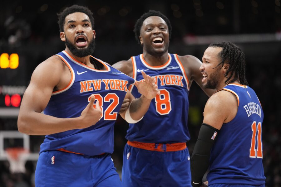 New York Knicks Dominate Atlanta Hawks 121-105 With Jalen Brunson Set For Return In Next Game vs Phoenix 4 knicks jalen brunson karl anthony towns