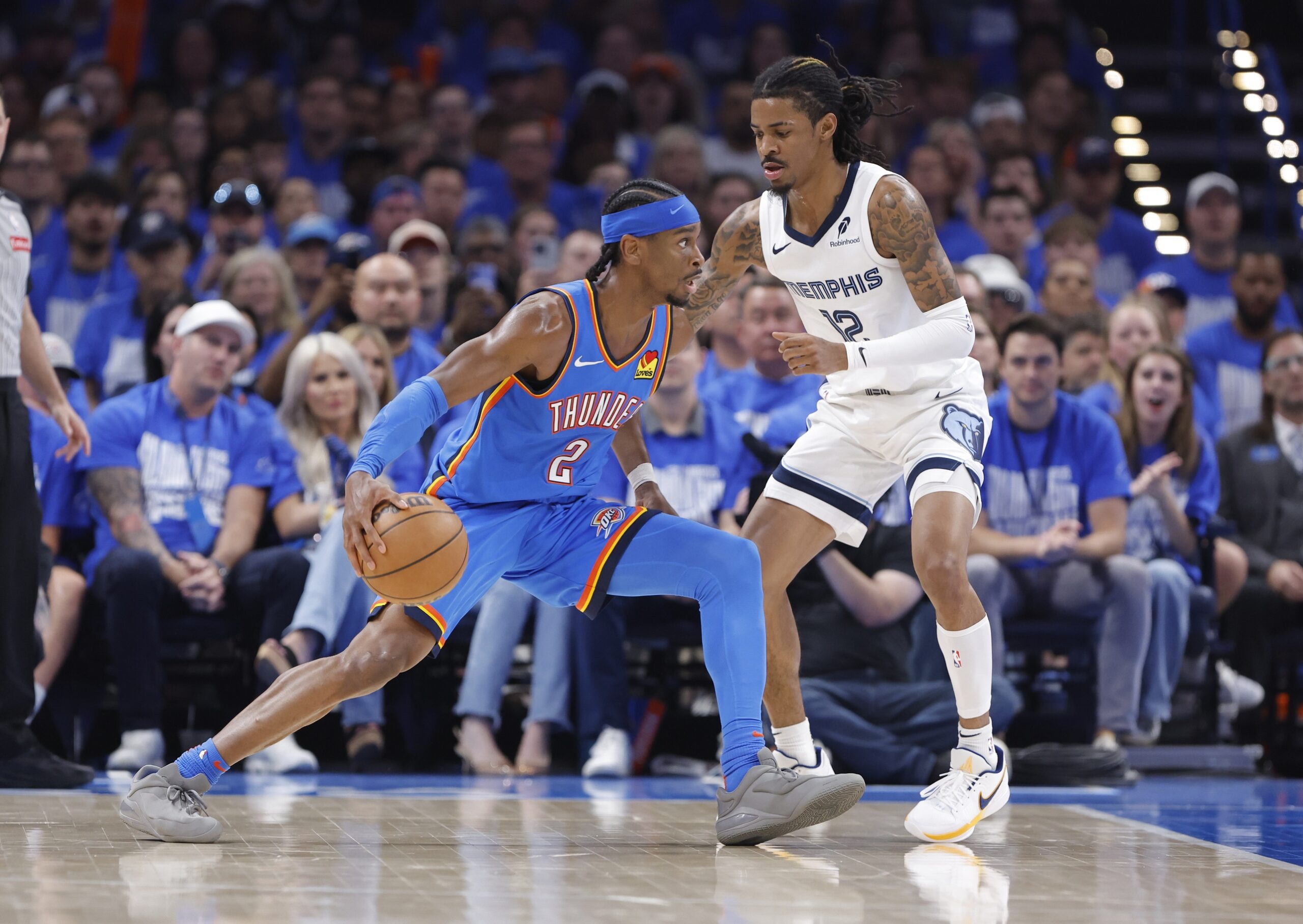 Oklahoma City Thunder Advance to the Second Round After Sweeping the Grizzlies 1 Oklahoma City Thunder