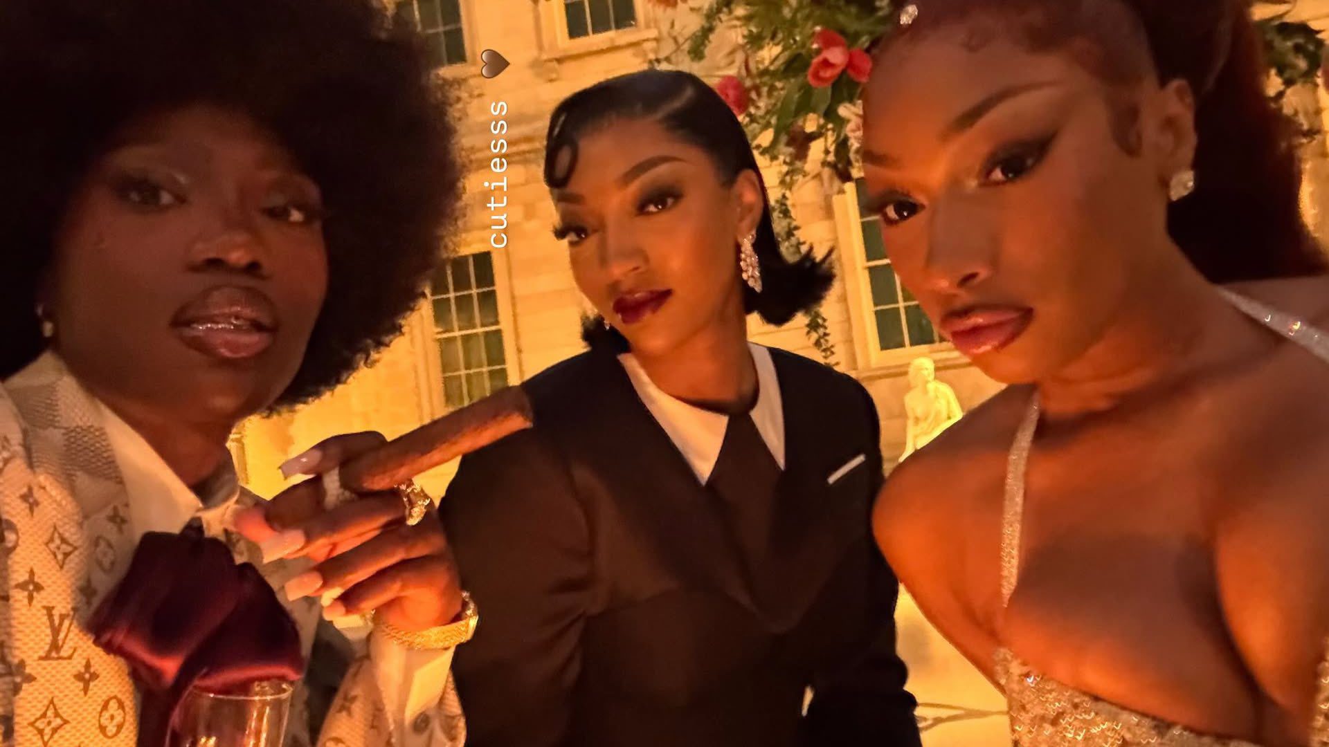 Angel Reese Highlights 107 Carats Of Diamonds In Her Met Gala Appearance 2 Angel Reese graces Met Gala and had an epic moment with Megan Thee Stallion and Doechii. Photo credits: Instagram