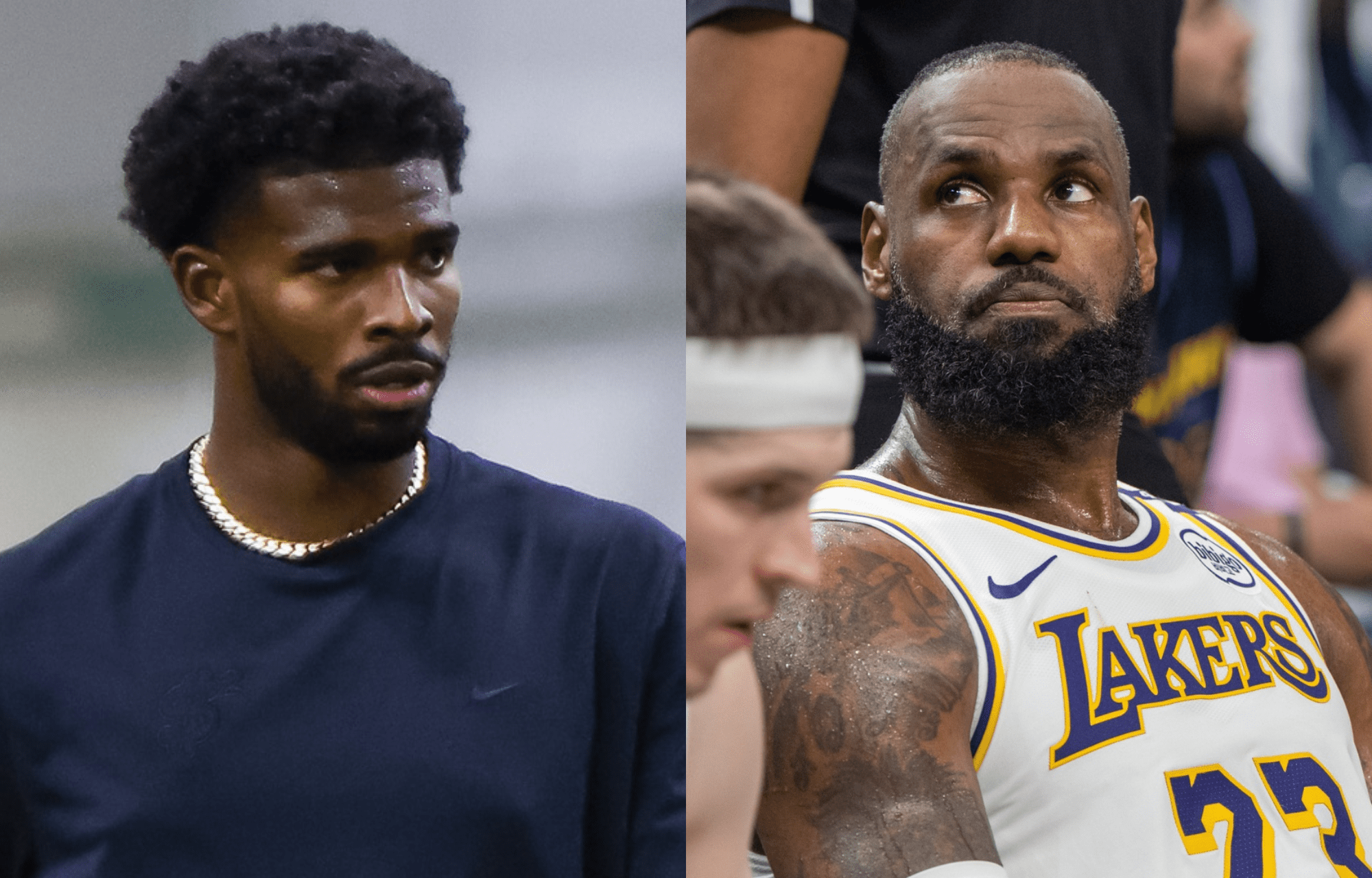 "Shedeur In 5, Fifth Round": LeBron James, Shedeur Sanders Bad ESPN Media Hype Compared By Jason Whitlock 1 LeBron James, Shedeur Sanders Bad ESPN Media Hype Compared By Jason Whitlock. Photo credits: Imagn