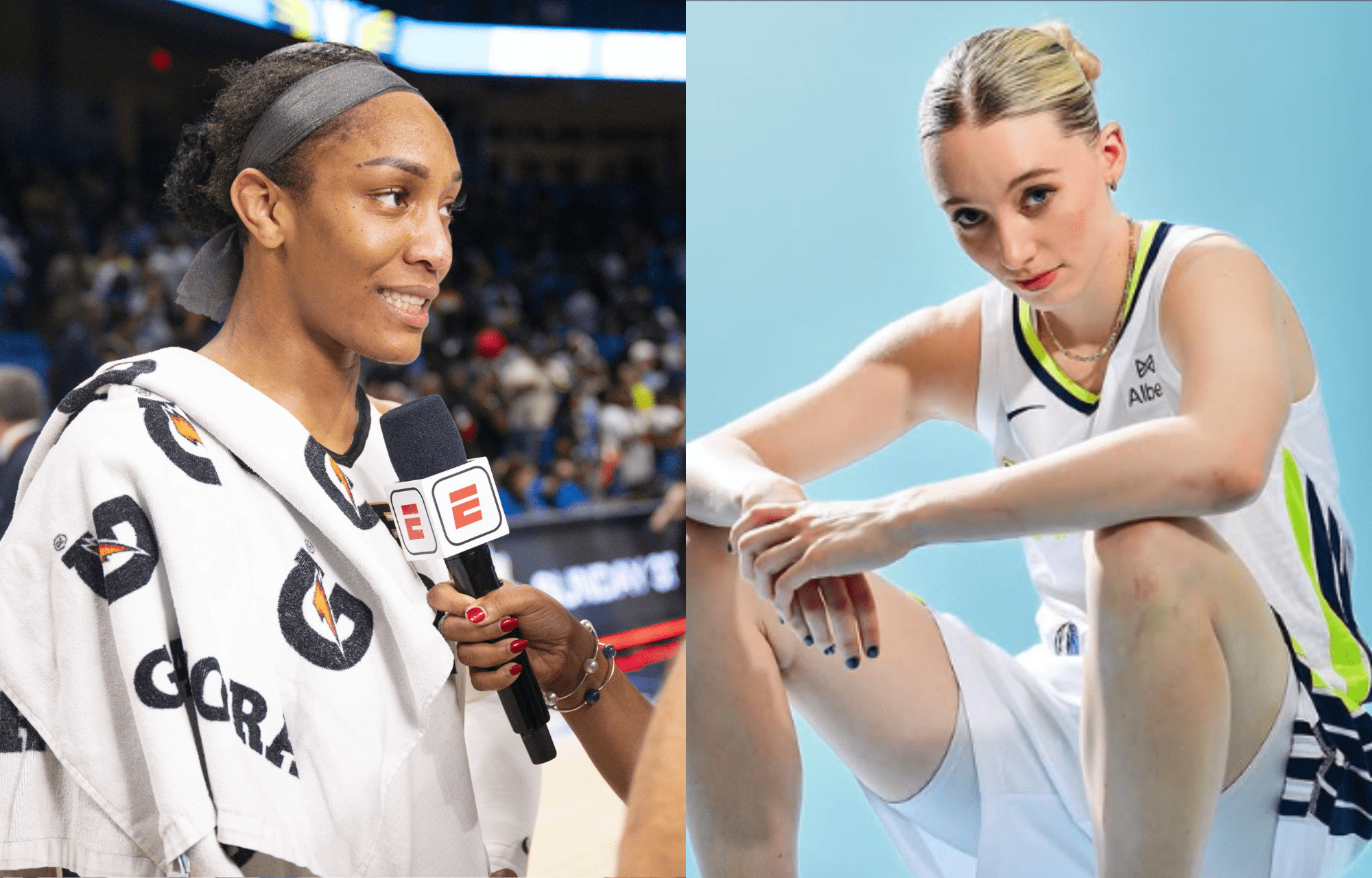 "Be A Sponge": Paige Bueckers Given Valuable Advice By A'ja Wilson Entering Her First WNBA Season 1 Paige Bueckers Given Valuable Advice By A'Ja Wilson Entering Her First WNBA Season. Photo credits: Instagram and Imagn