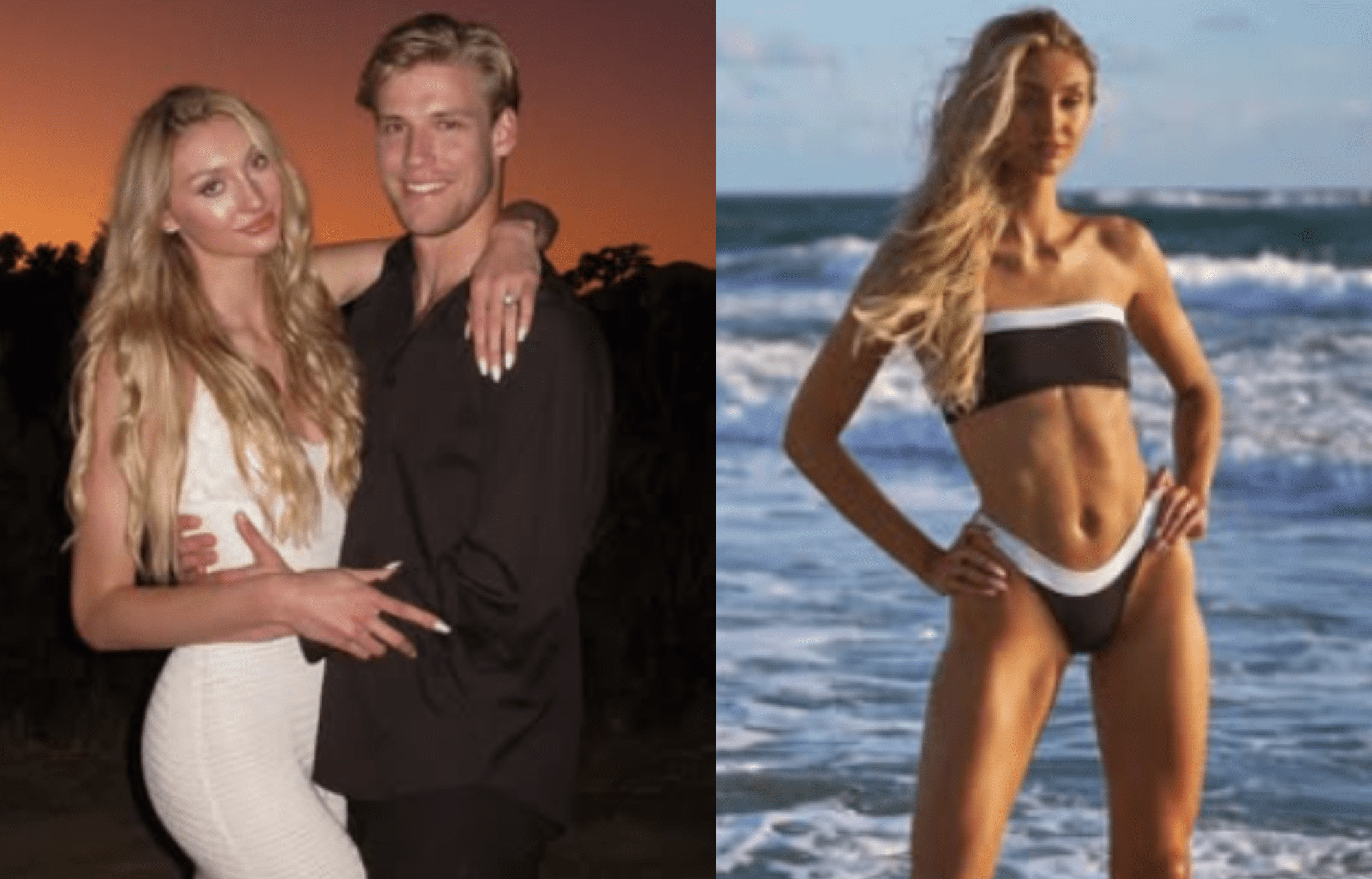 Cameron Brink's Fiance Ben Felter Boasts Sparks Star's SI Swimsuit Snaps With Romantic Message 1 Los Angeles Sparks star Cameron Brink got her biggest supporter in her fiancé, Ben Felter. Photo credits: Instagram and Imagn